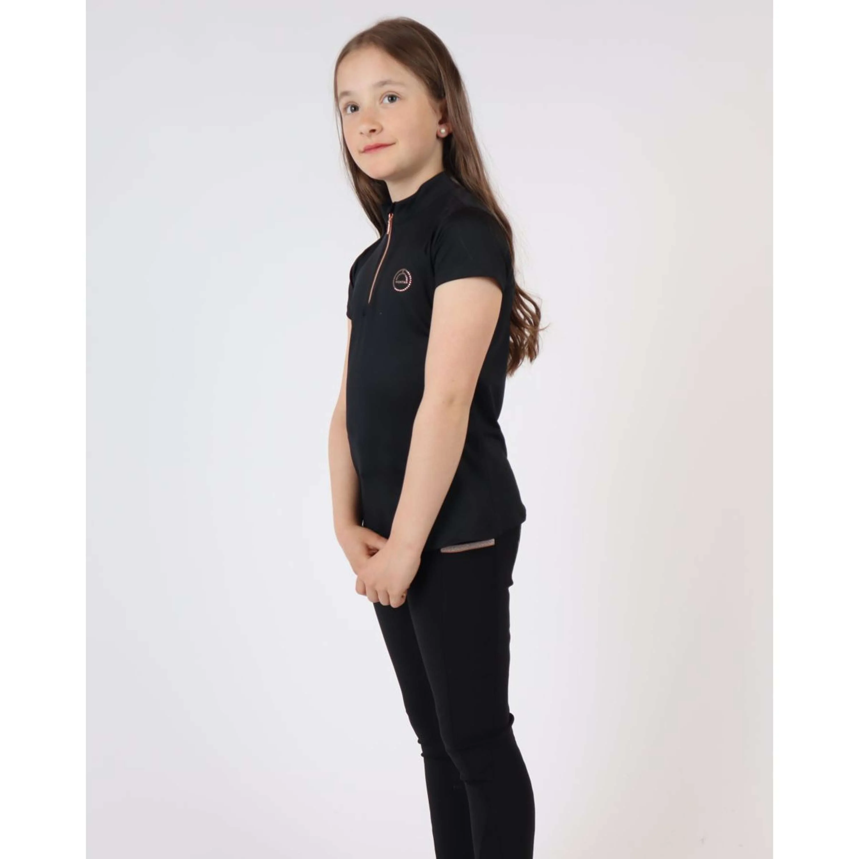 Montar Polo Everly Rosegold Junior Noir - Image 2
