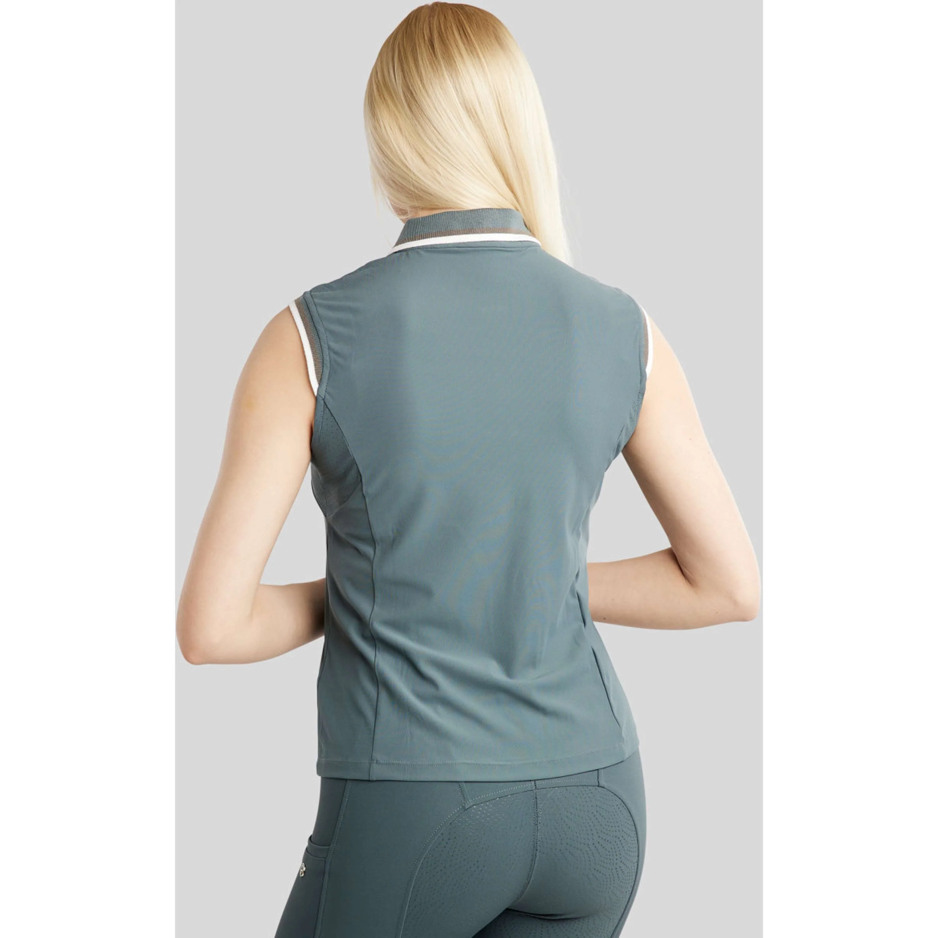 Montar Polo MoOttilia Sans Manche Dark Slate - Image 2