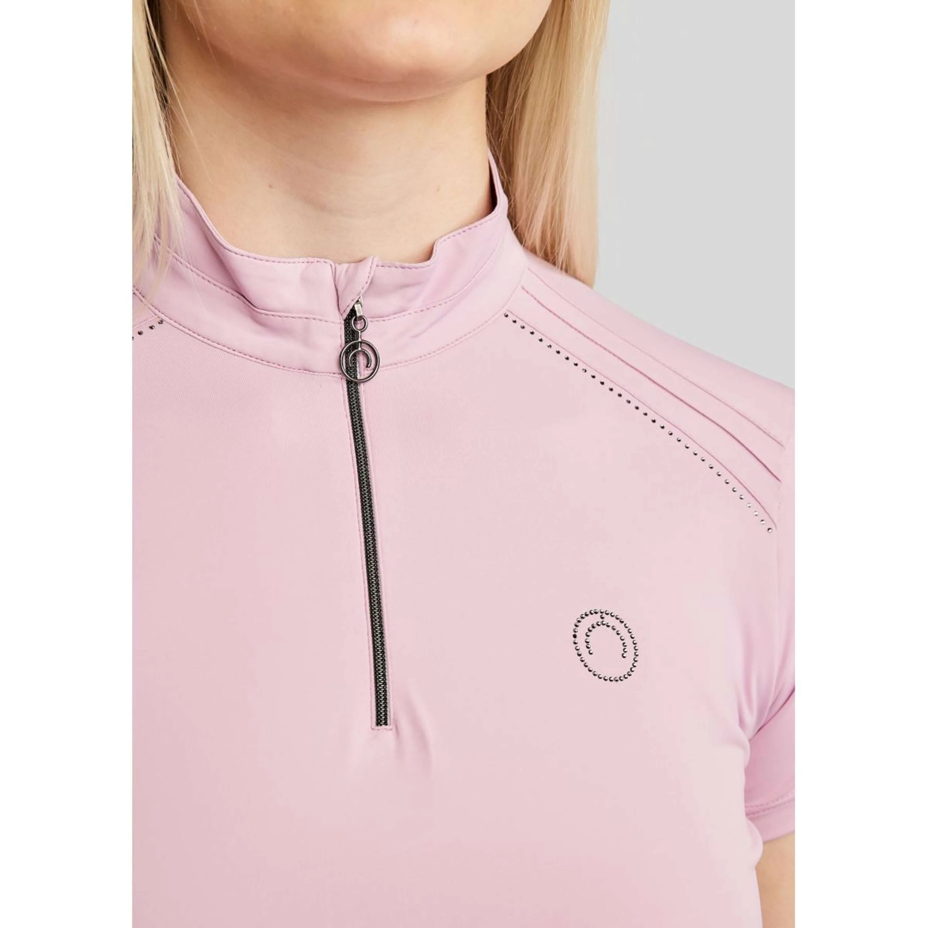 Montar Polo MoPearl Pintuck Candy Pink - Image 3
