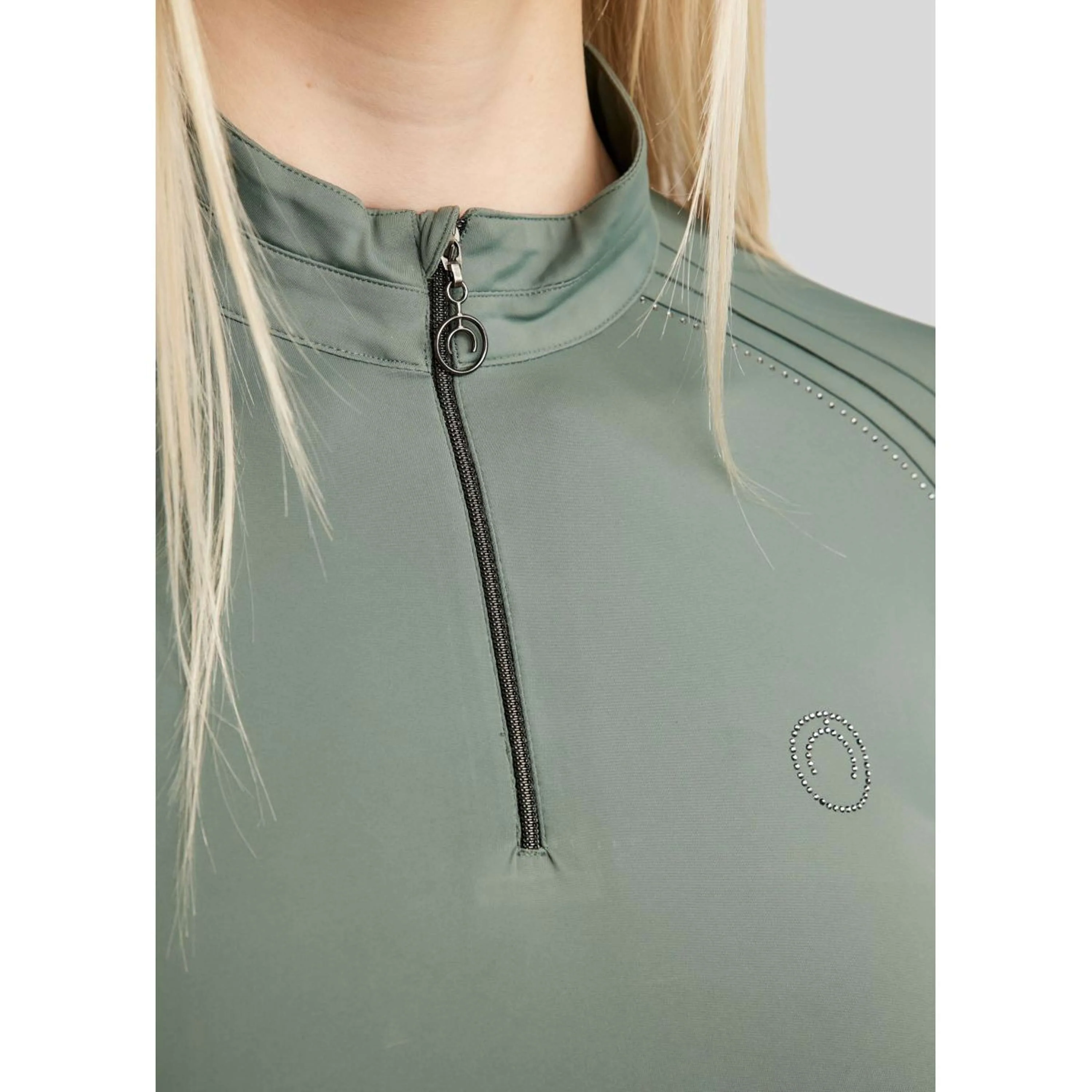Montar Polo MoPearl Pintuck Jade - Image 3