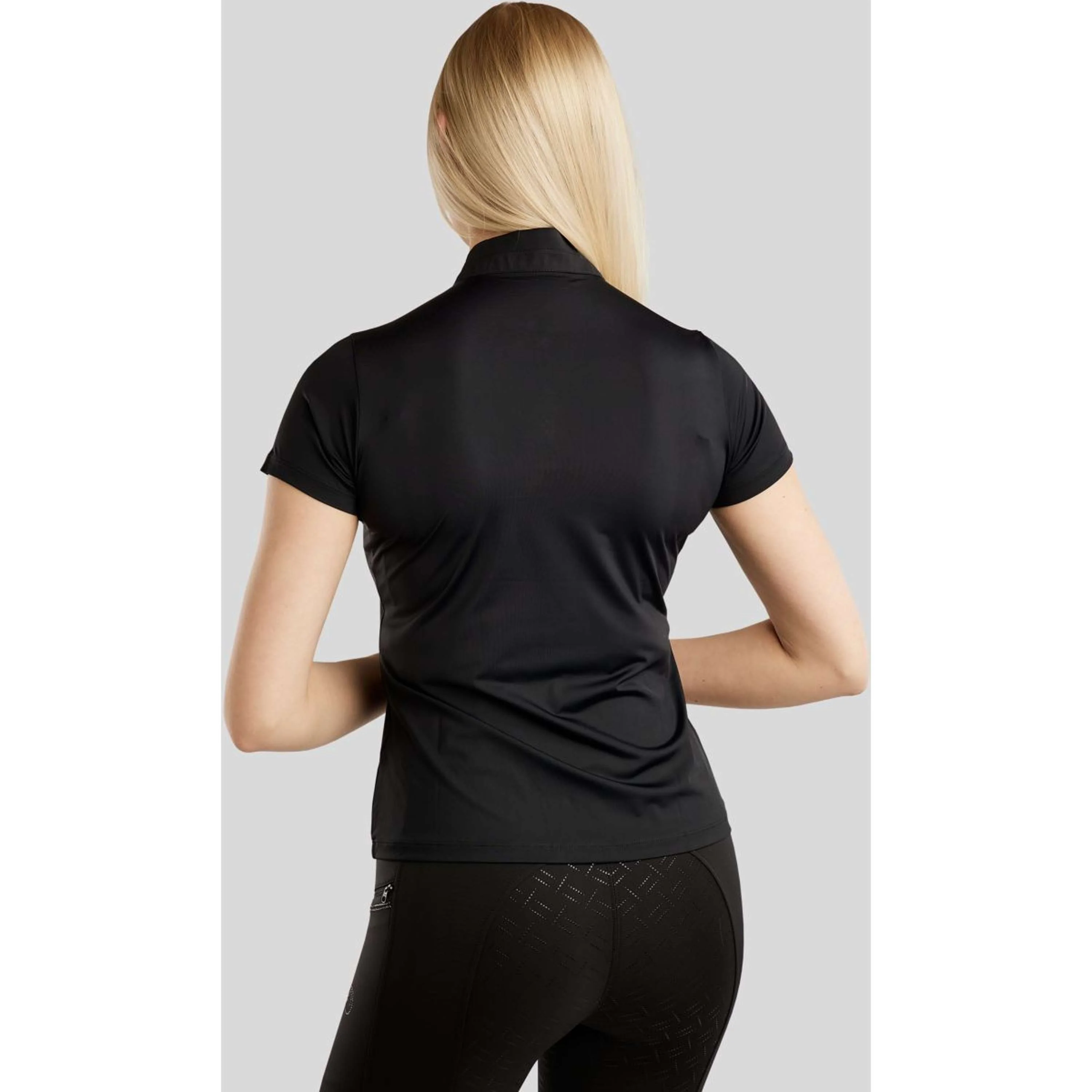 Montar Polo MoPearl Pintuck Noir - Image 2