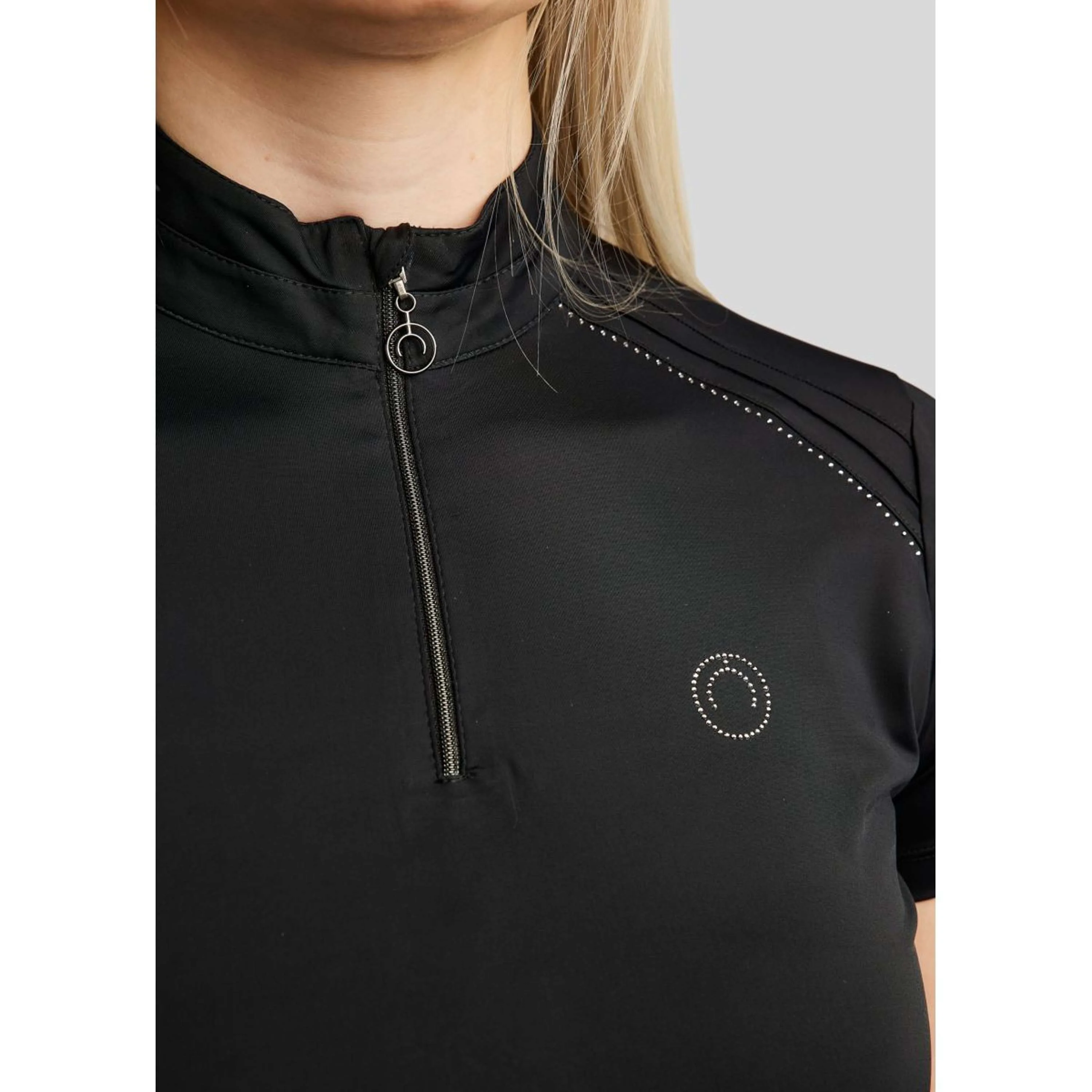 Montar Polo MoPearl Pintuck Noir - Image 3