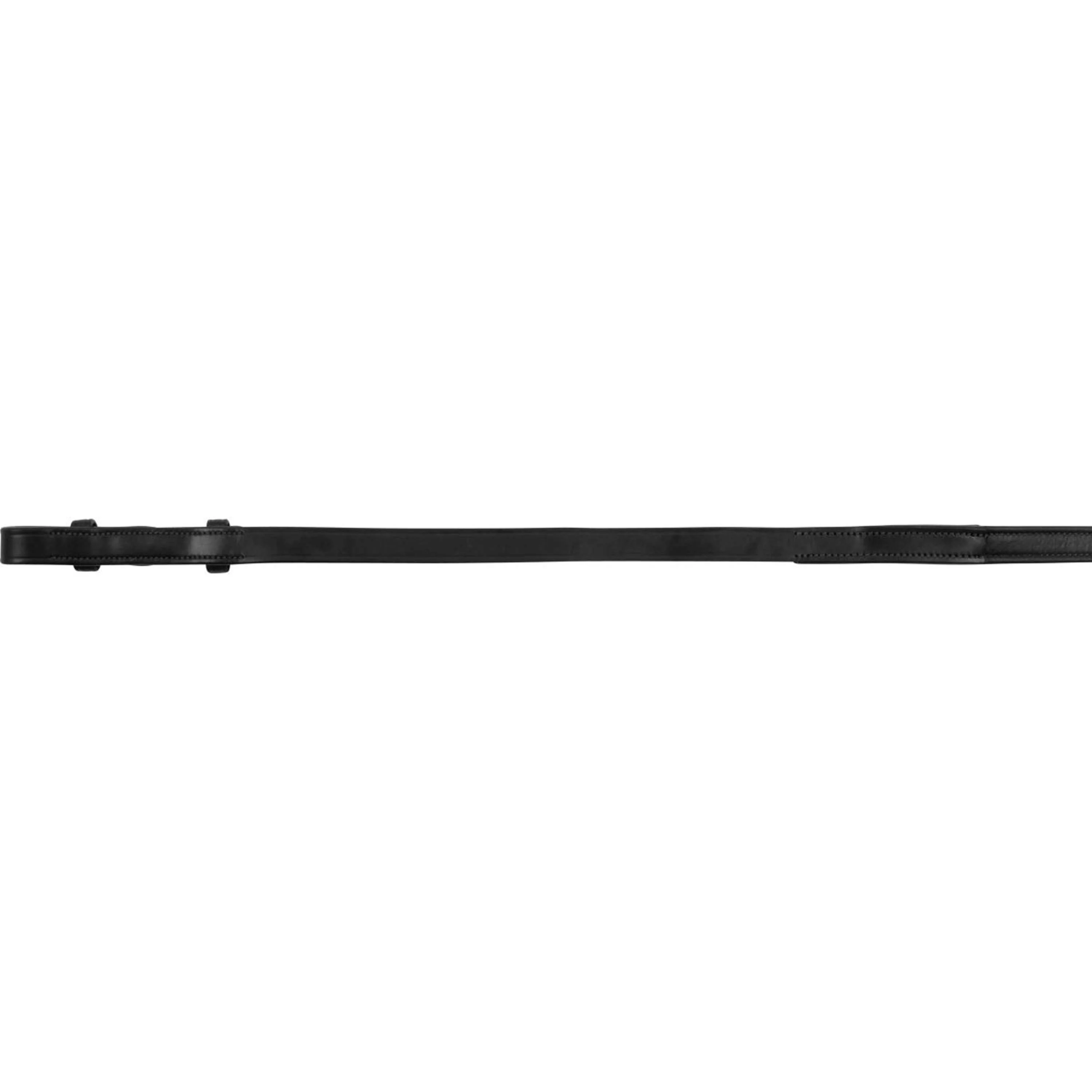 Montar Rênes Leather/Caoutchouc Frech Hooks Eco Noir - Image 2