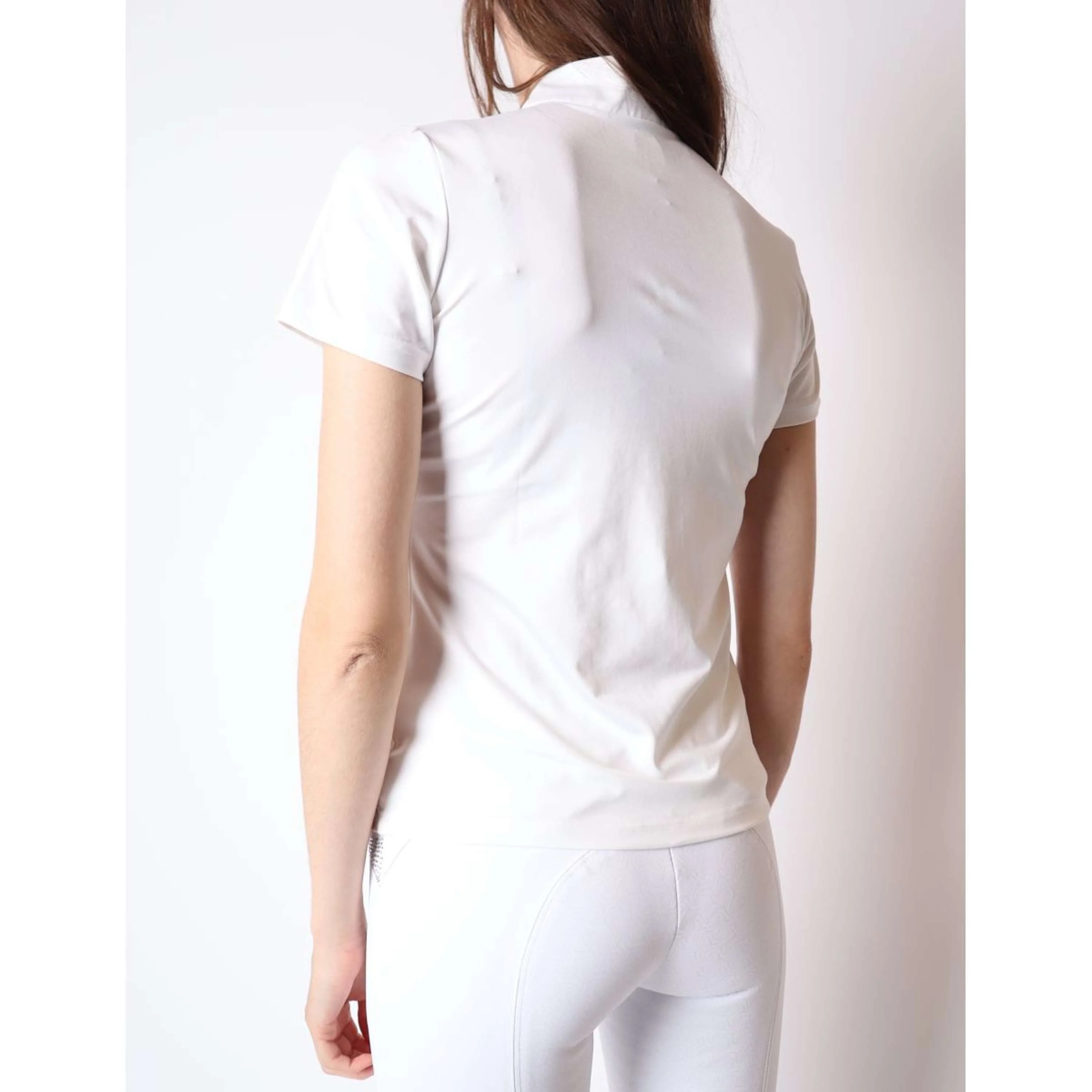 Montar T-shirt de Concours Bling MonTech Blanc - Image 4