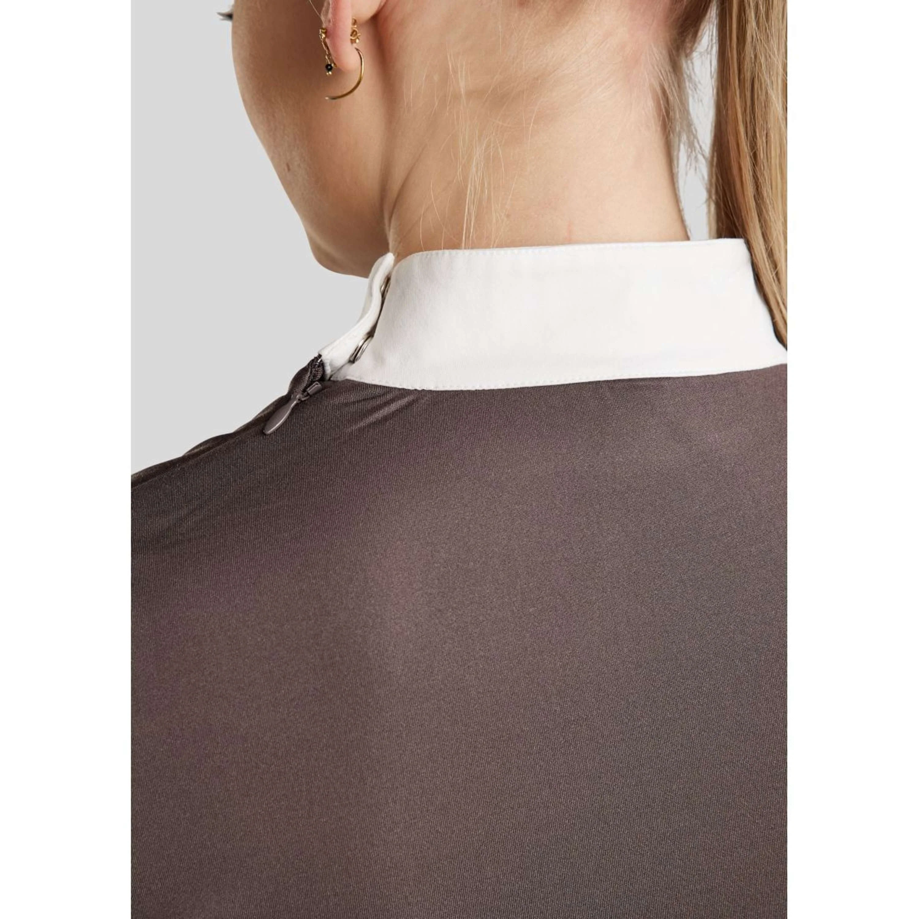 Montar T-shirt de Concours MoEmilia Longues Manches Black Peony - Image 3