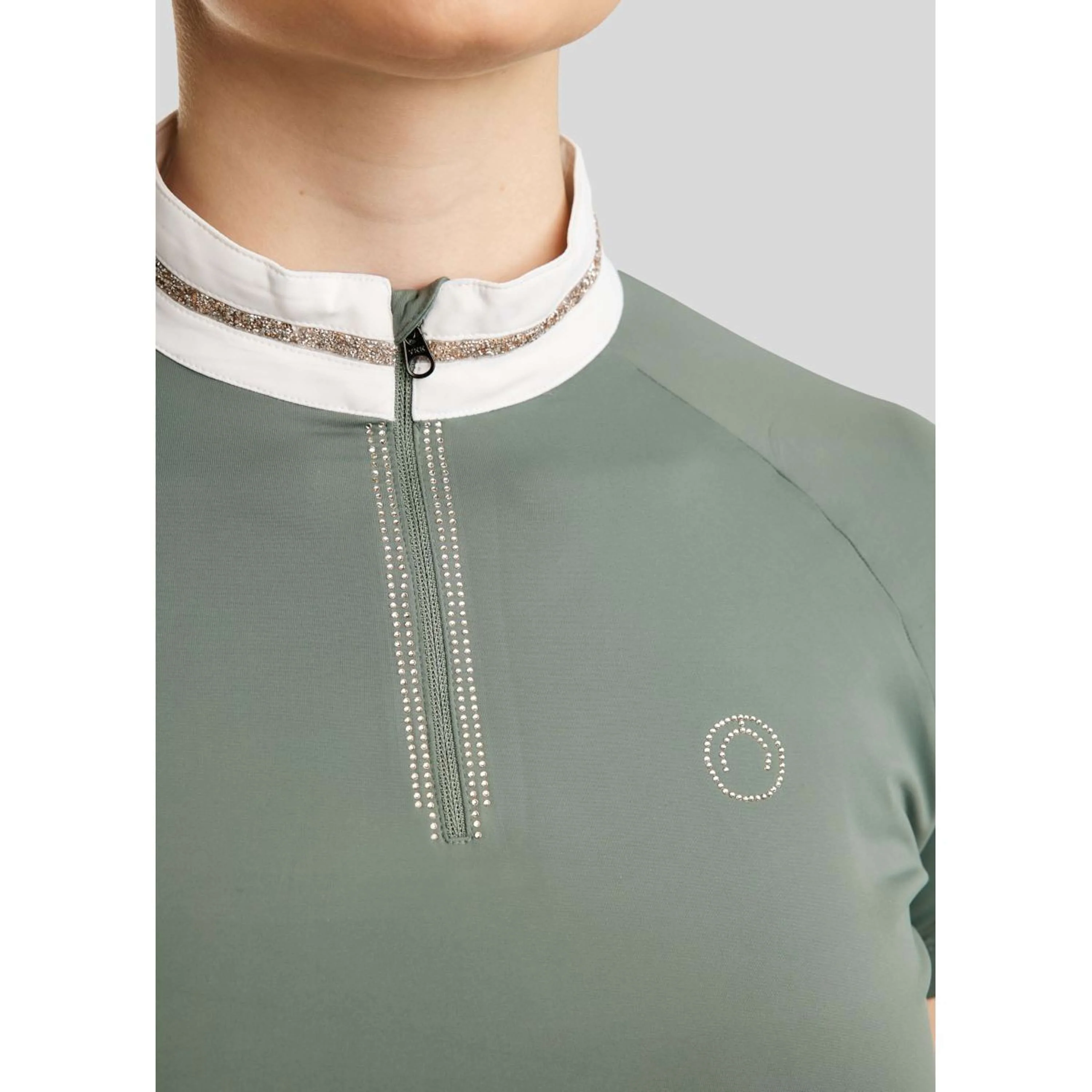 Montar T-shirt de Concours MoLila Champagne Crystals Jade - Image 3