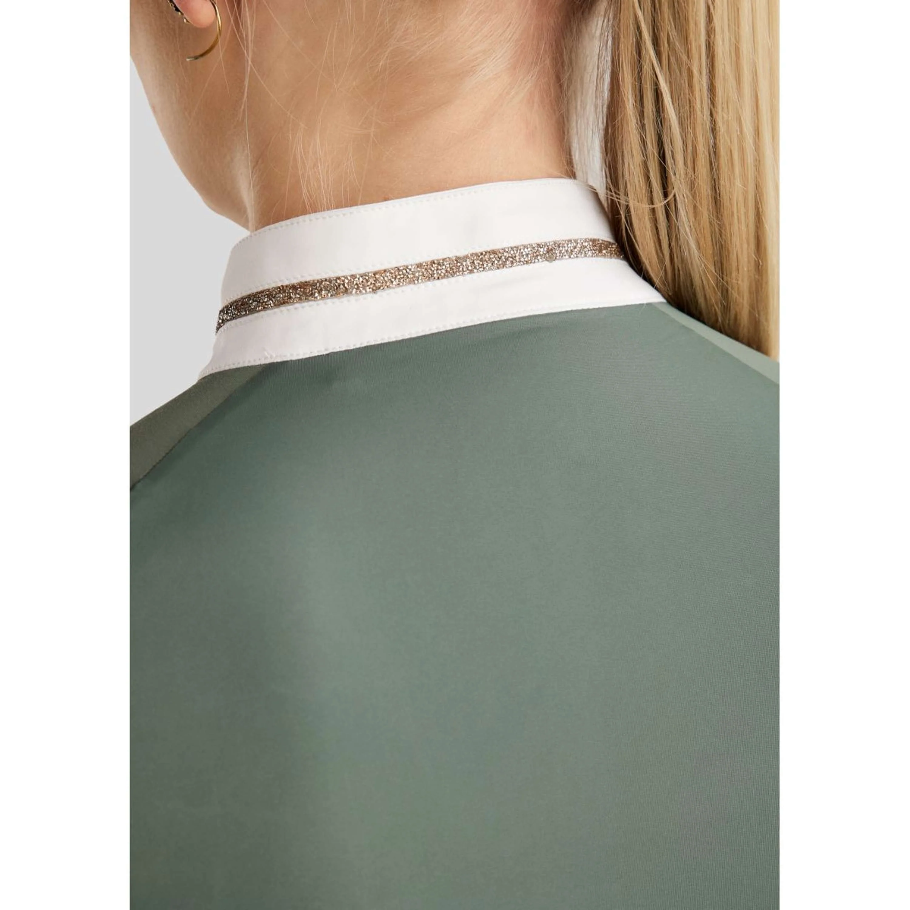 Montar T-shirt de Concours MoLila Champagne Crystals Jade - Image 4