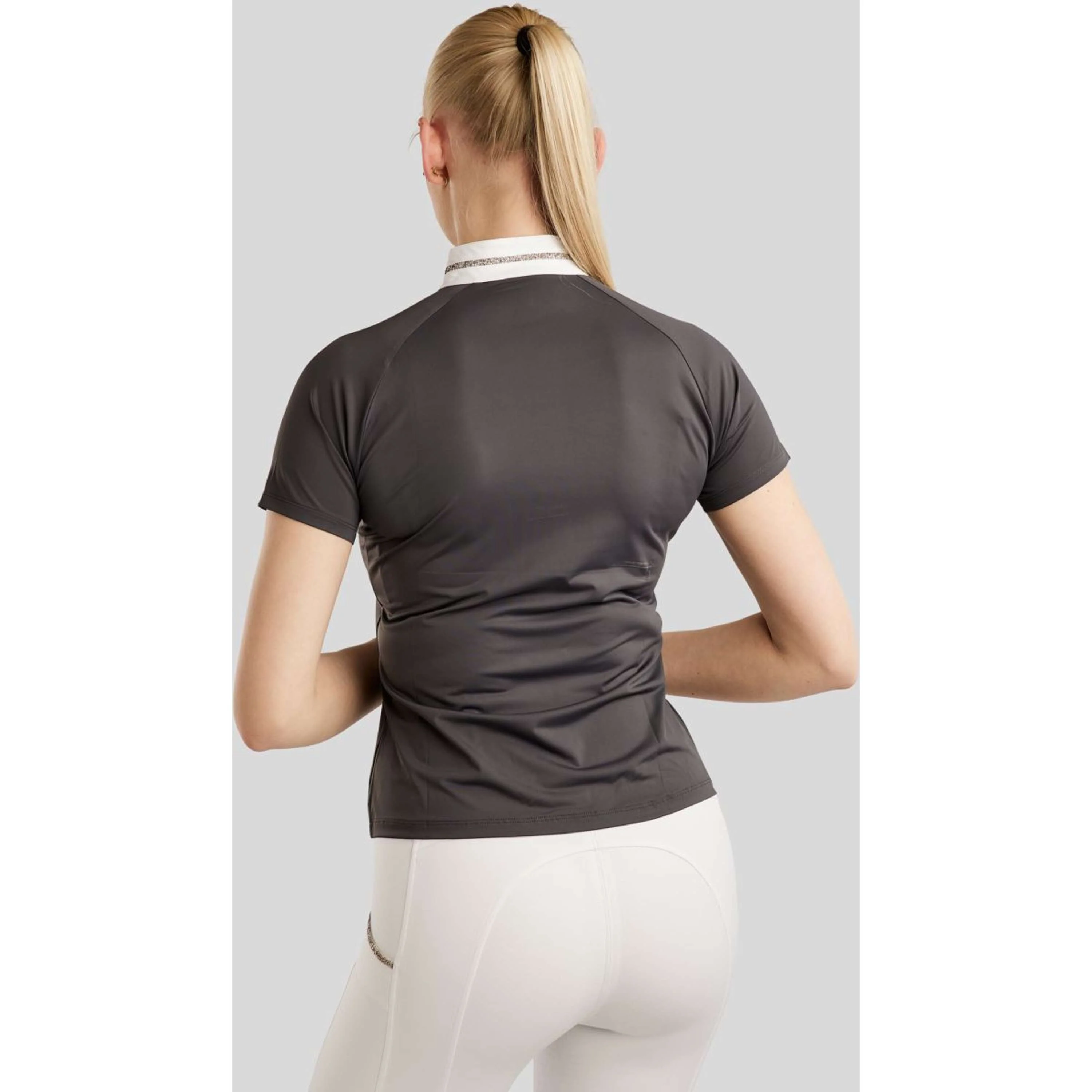 Montar T-shirt de Concours MoLila Champagne Crystals Slate Grey - Image 2