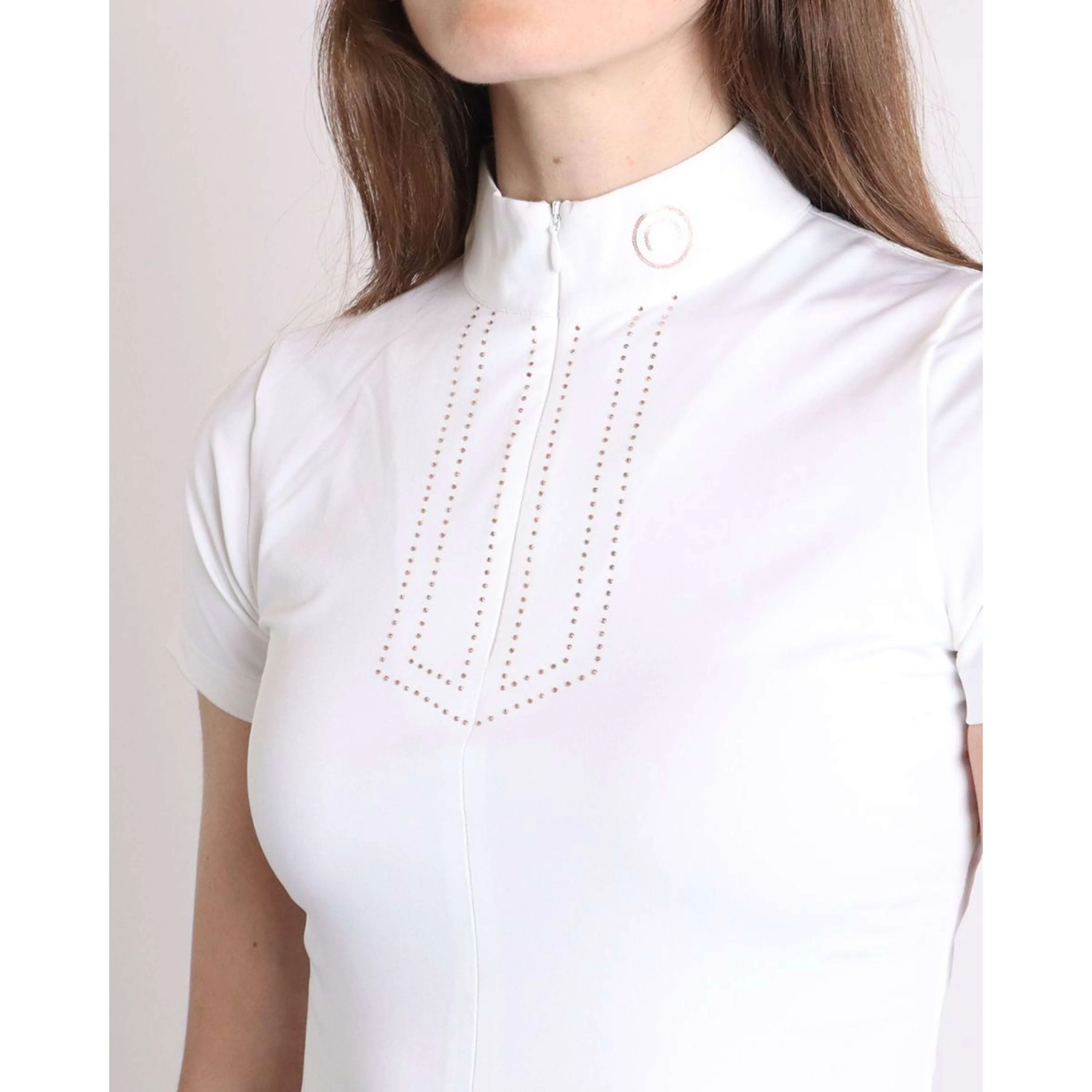 Montar T-shirt de Concours MoViolet Blanc - Image 2