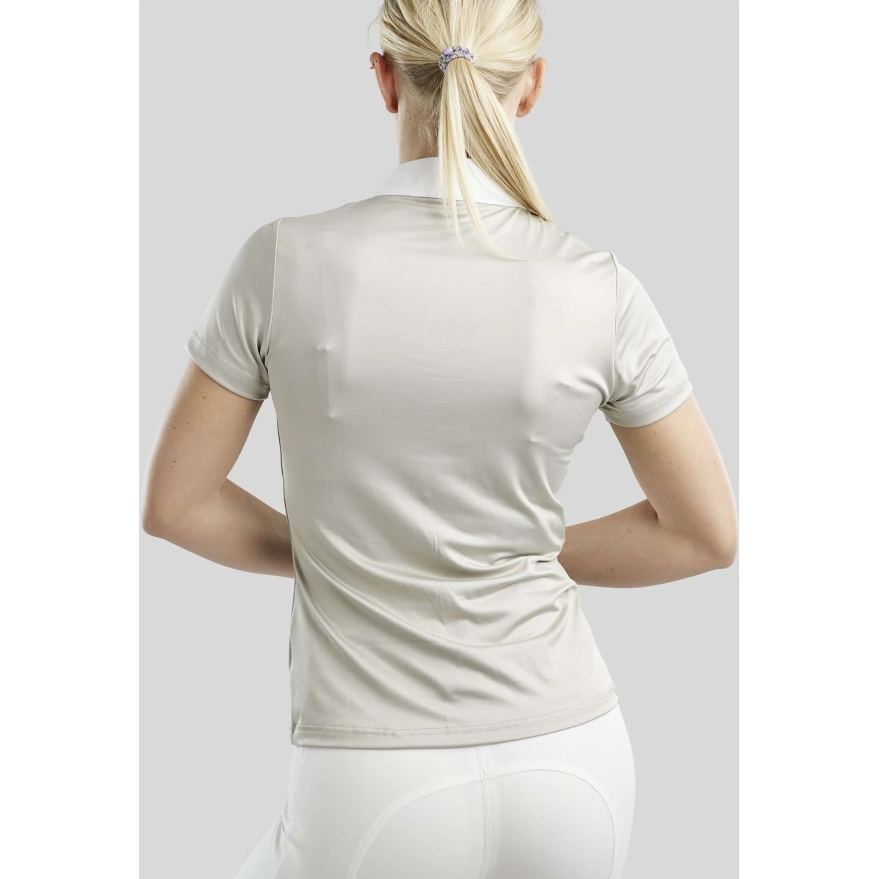 Montar T-shirt de Concours MoViolet II Gris Argent - Image 2