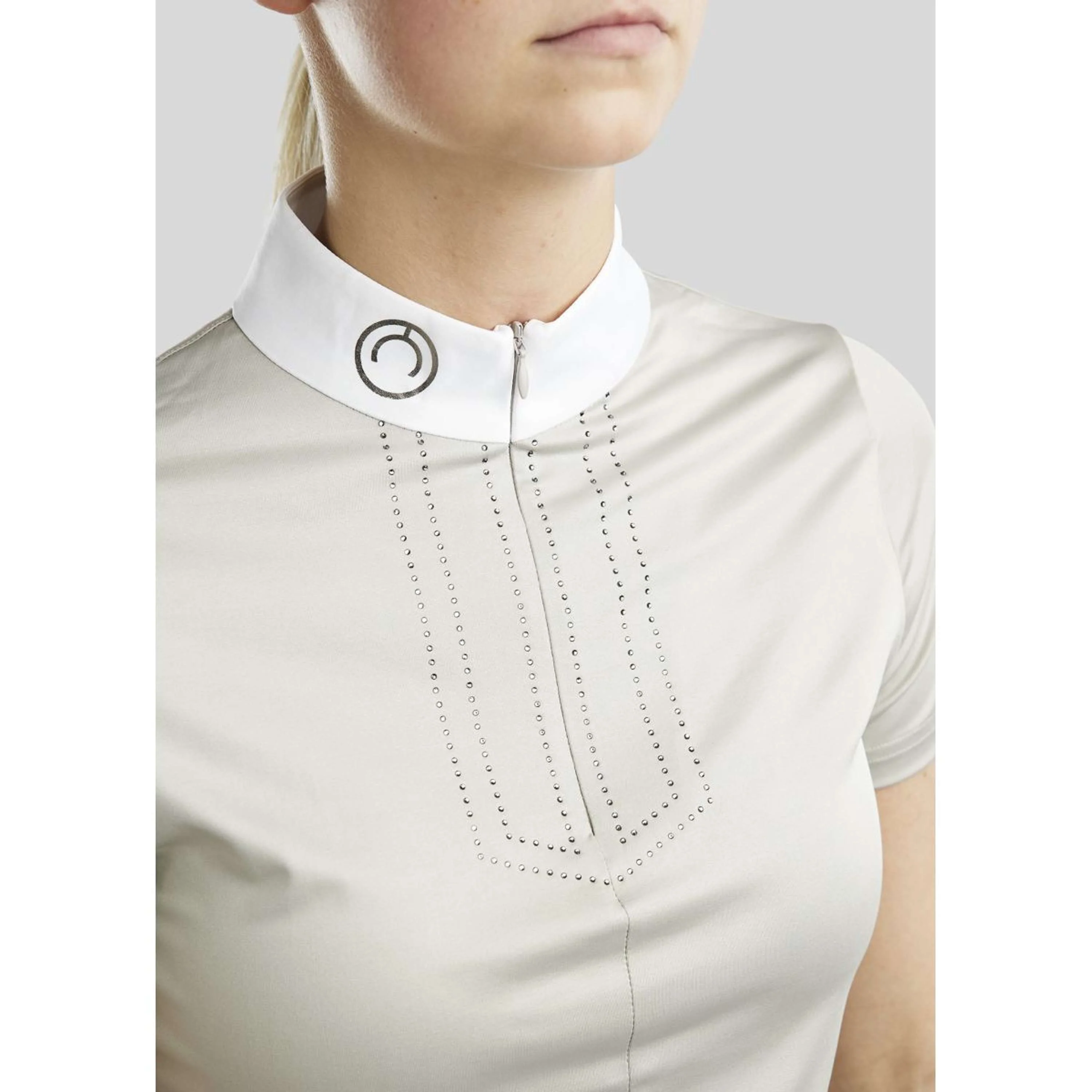 Montar T-shirt de Concours MoViolet II Gris Argent - Image 3