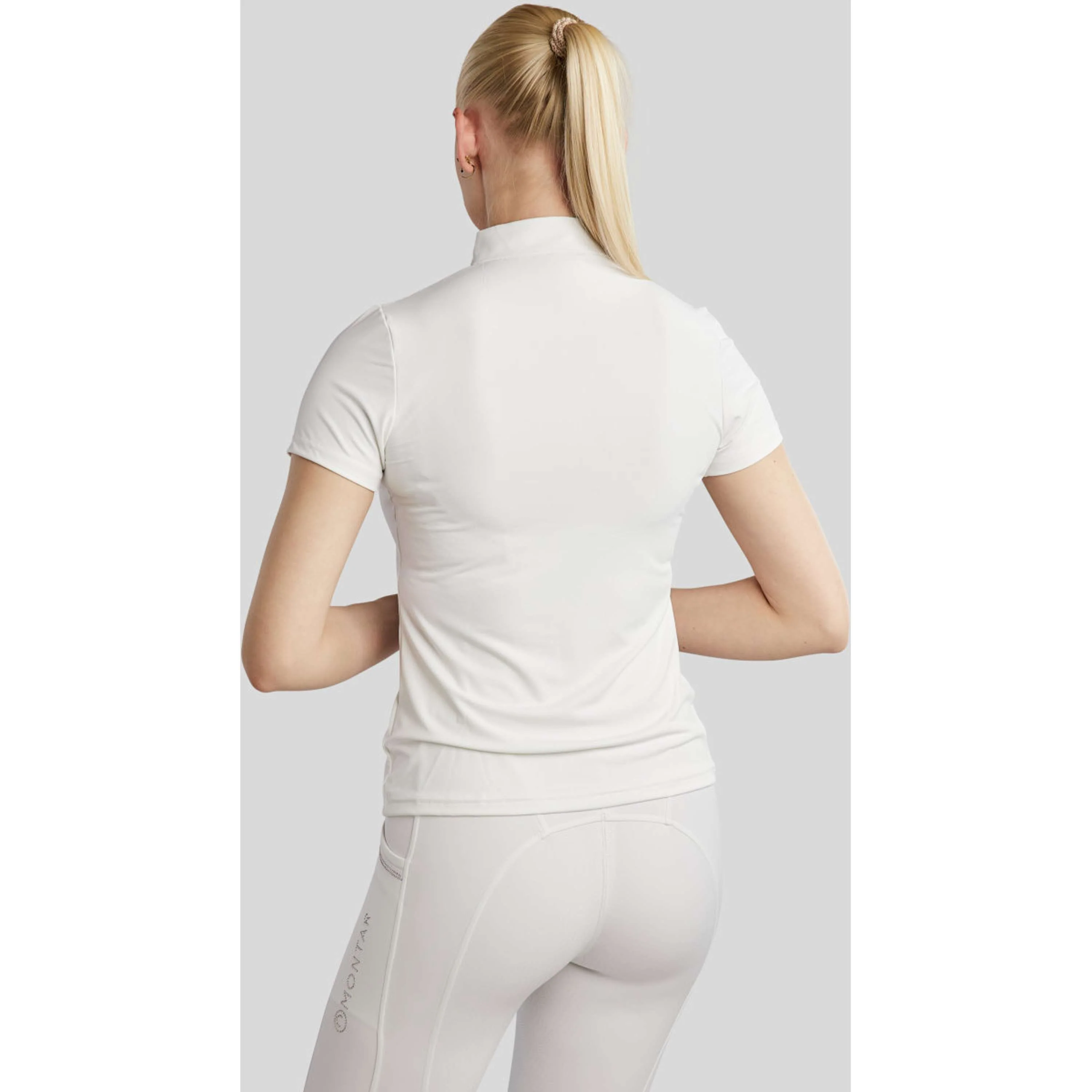 Montar T-shirt de Concours MoViolleta Blanc - Image 2