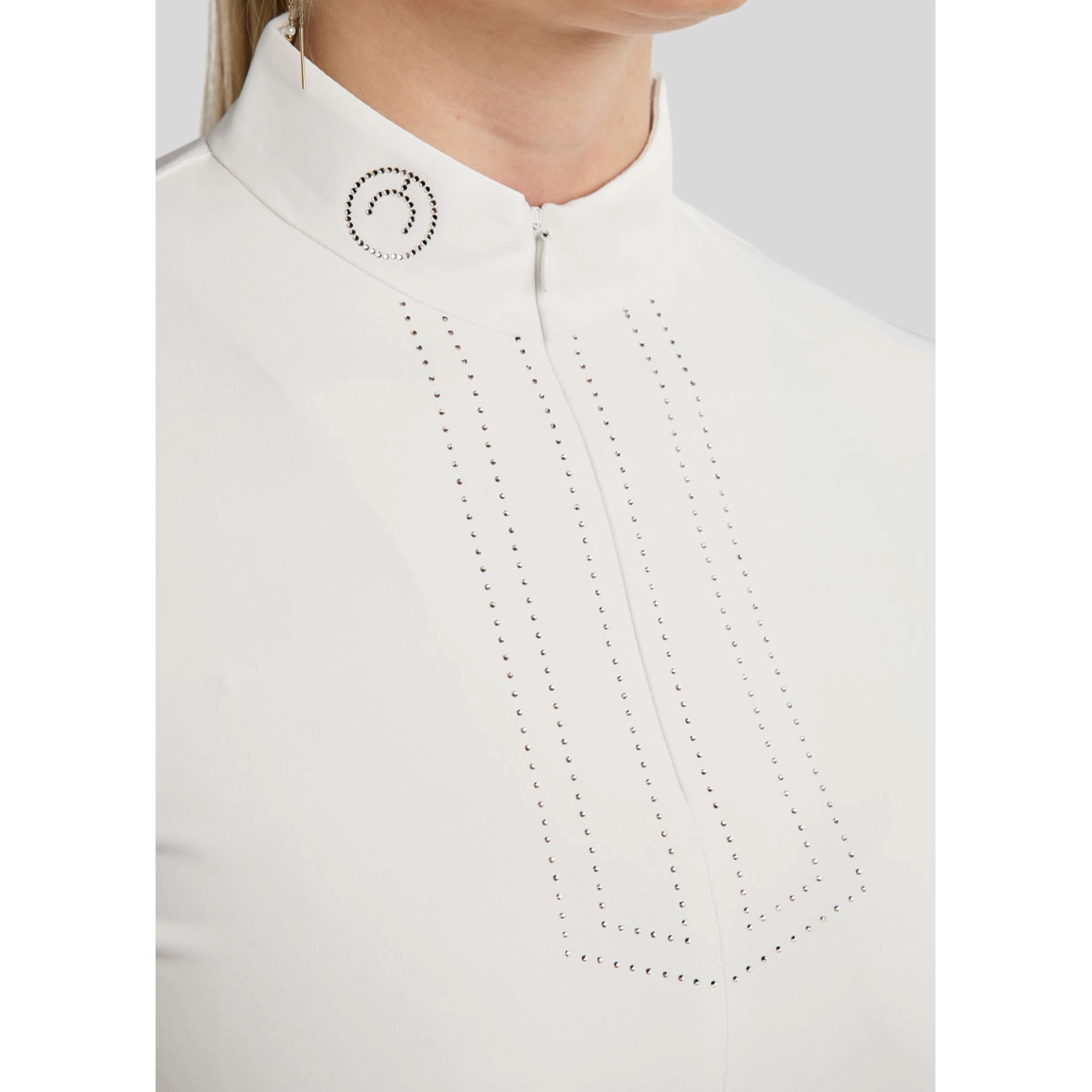 Montar T-shirt de Concours MoViolleta Blanc - Image 3