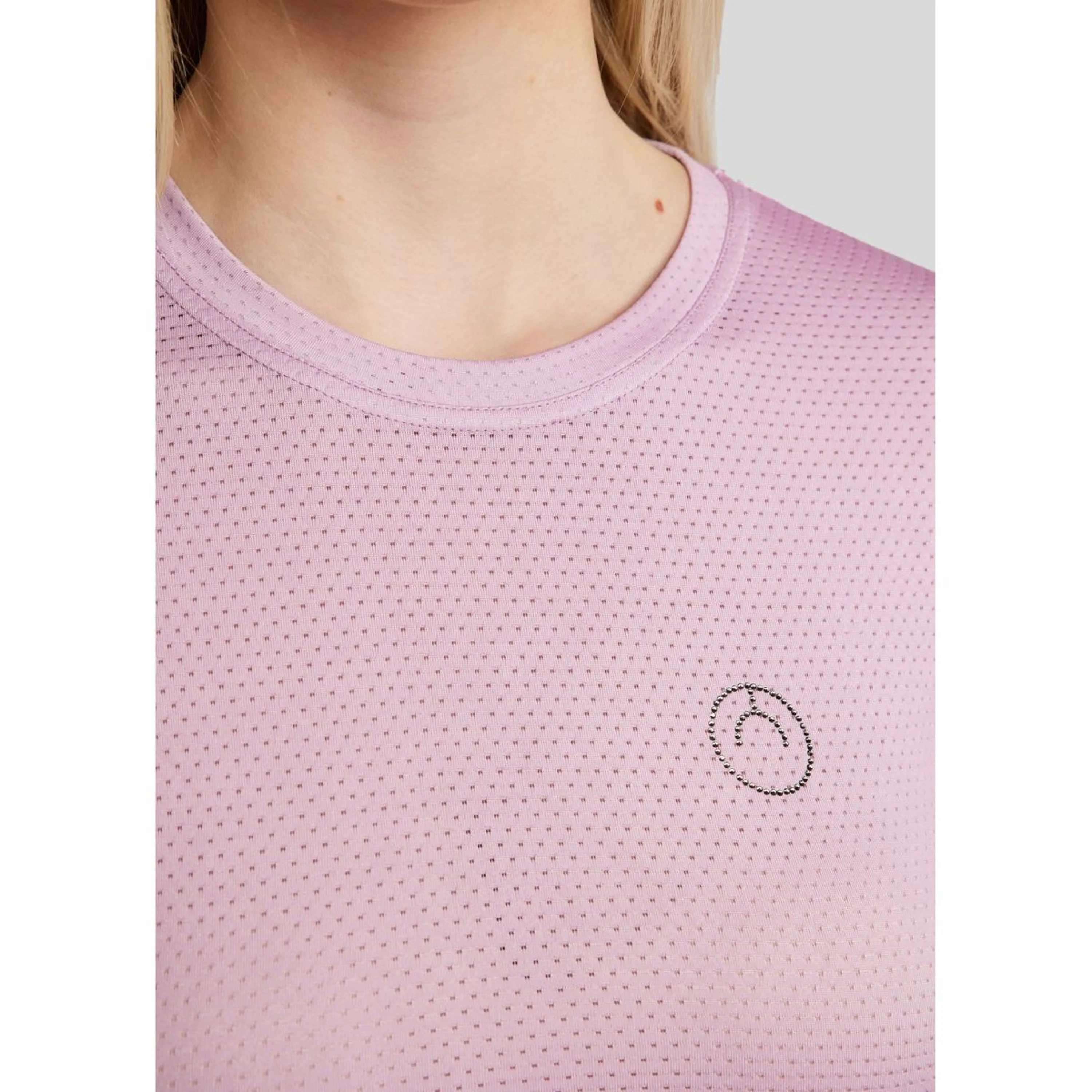 Montar T-Shirt MoGrace Mesh Tee Candy Pink - Image 3