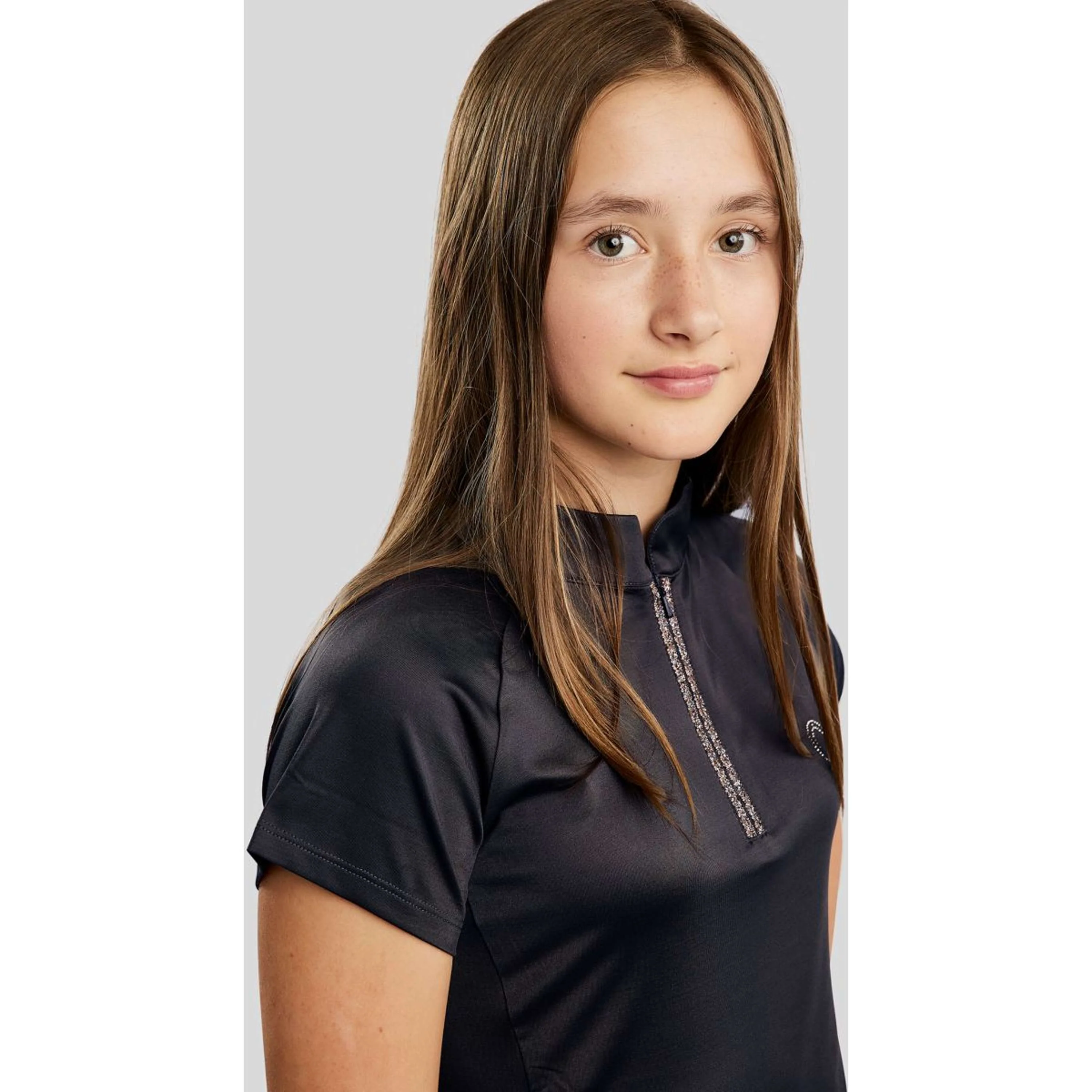 Montar T-Shirt MoLila Champagne Crystals Junior Marin - Image 2