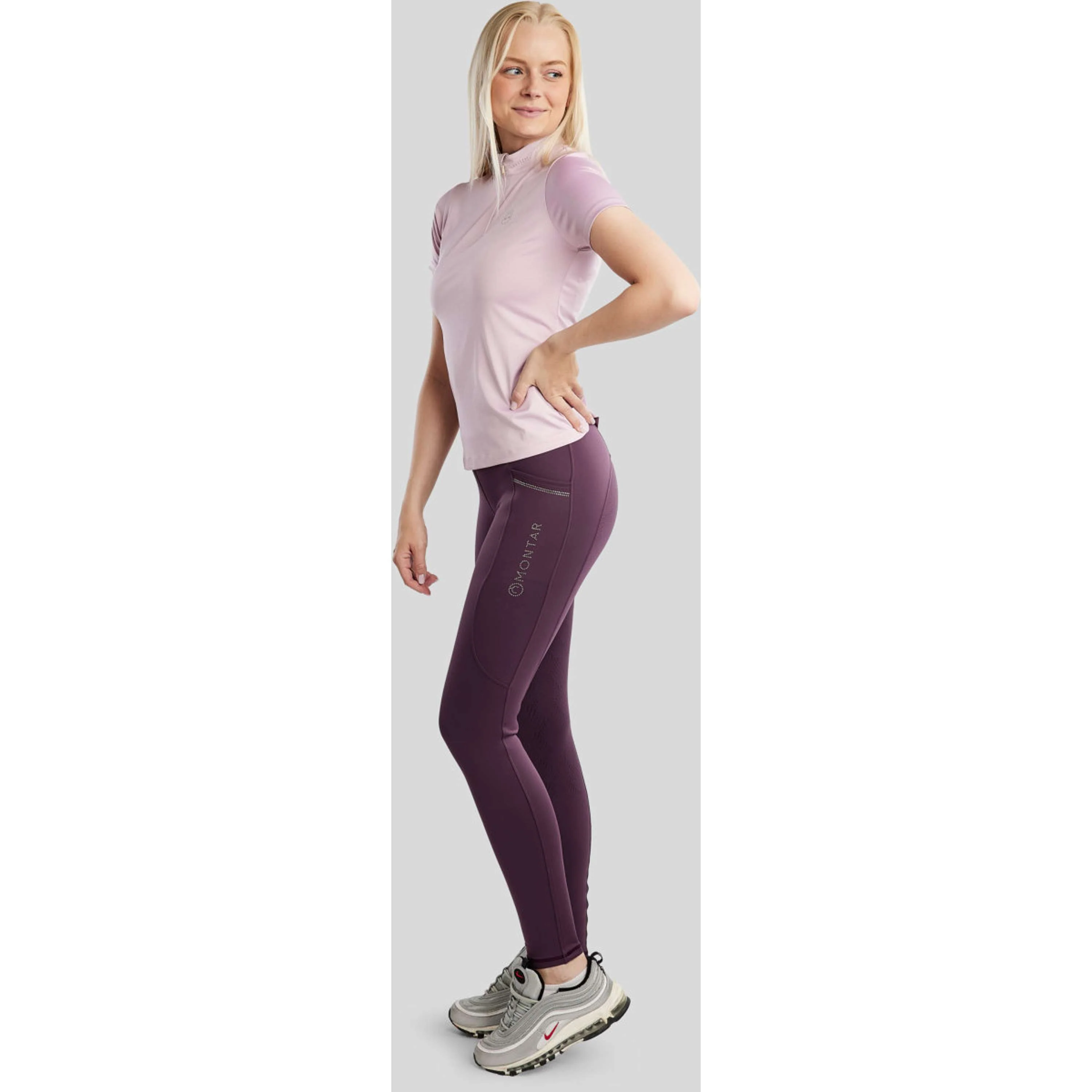 Montar T-shirt Randonnée MoBlair Cheeky Pink - Image 5