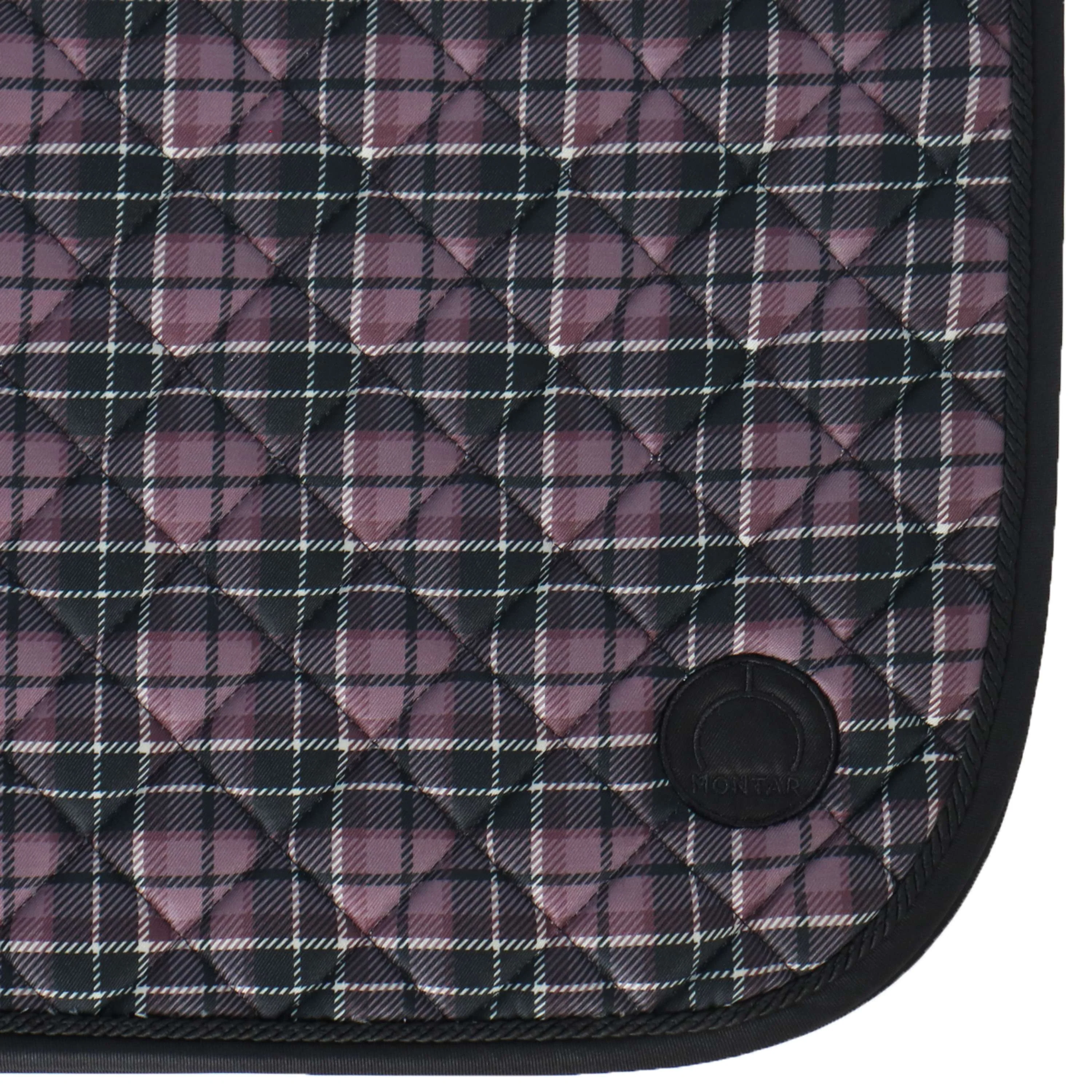 Montar Tapis de Selle MoCheri Dressage Black Peony - Image 6