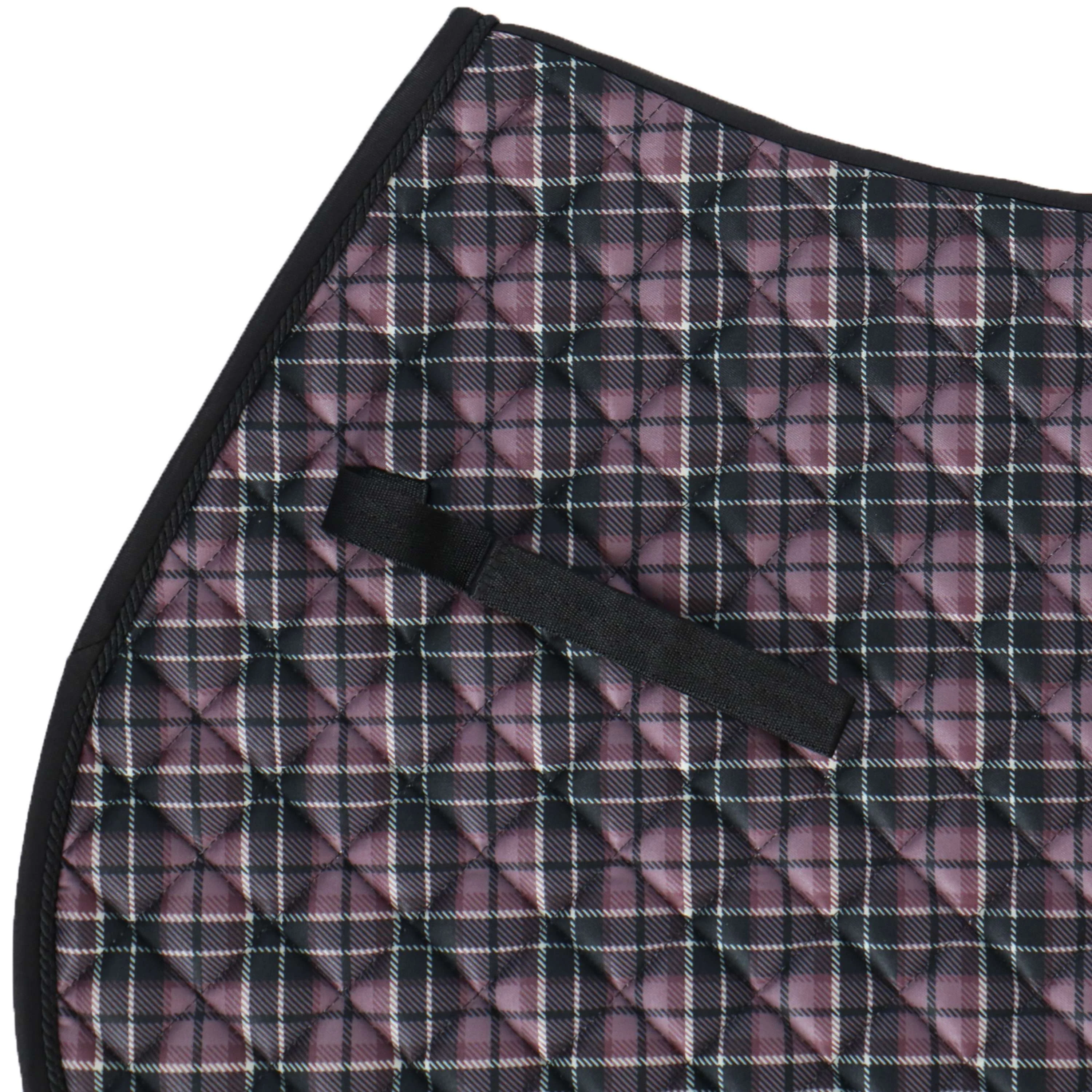 Montar Tapis de Selle MoCheri II Dressage Black Peony - Image 4