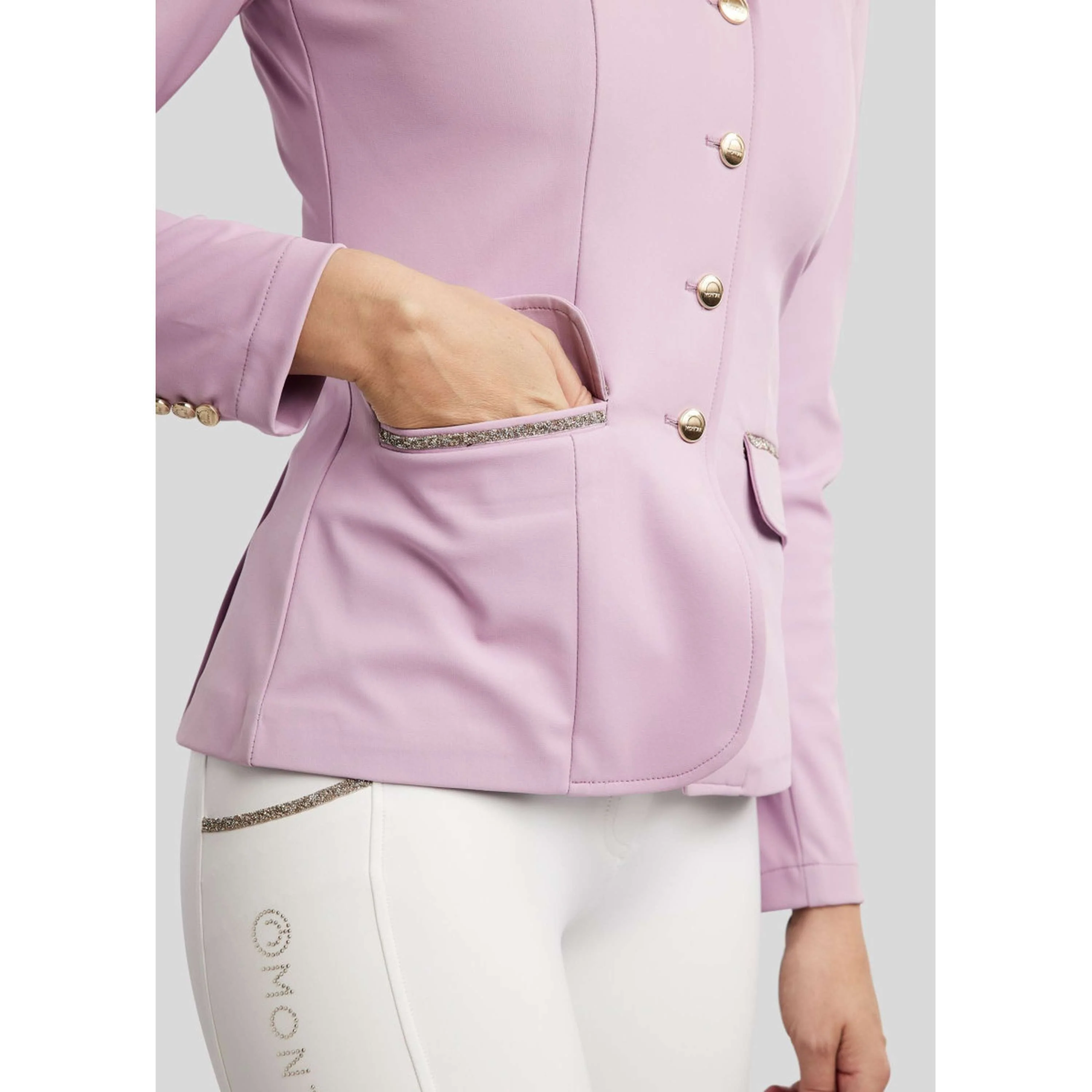 Montar Veste de Concours MoLila Champagne Crystals Candy Pink - Image 4