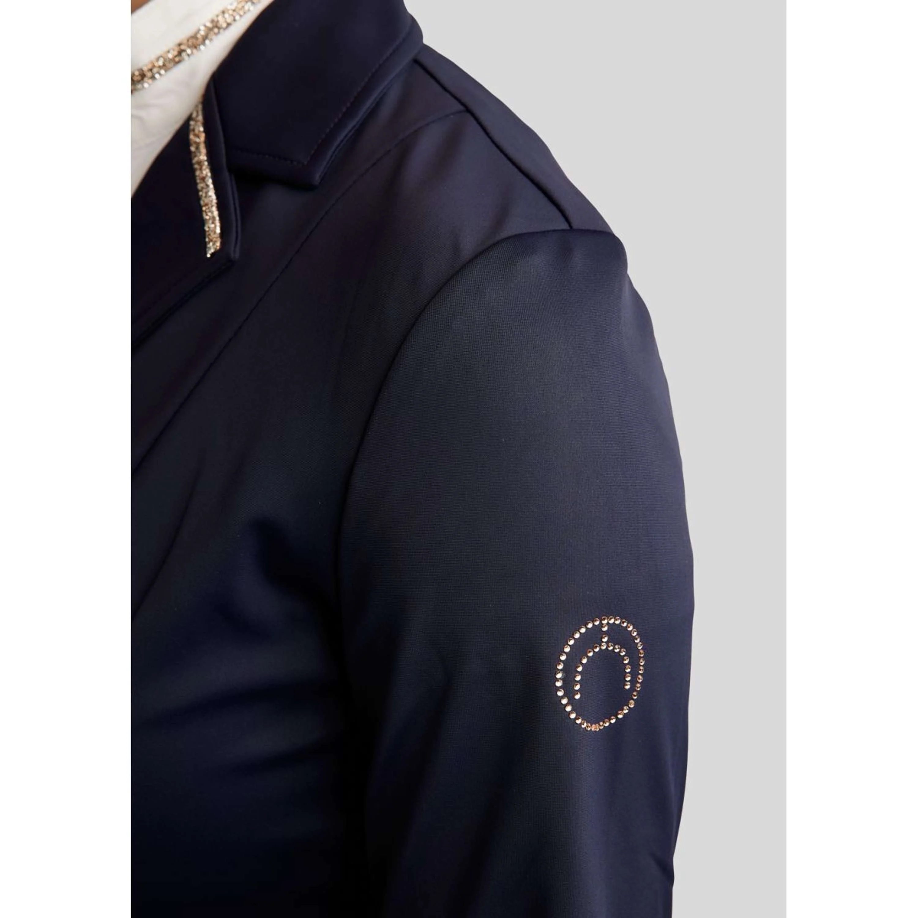 Montar Veste de Concours MoLila Champagne Crystals Marin - Image 5