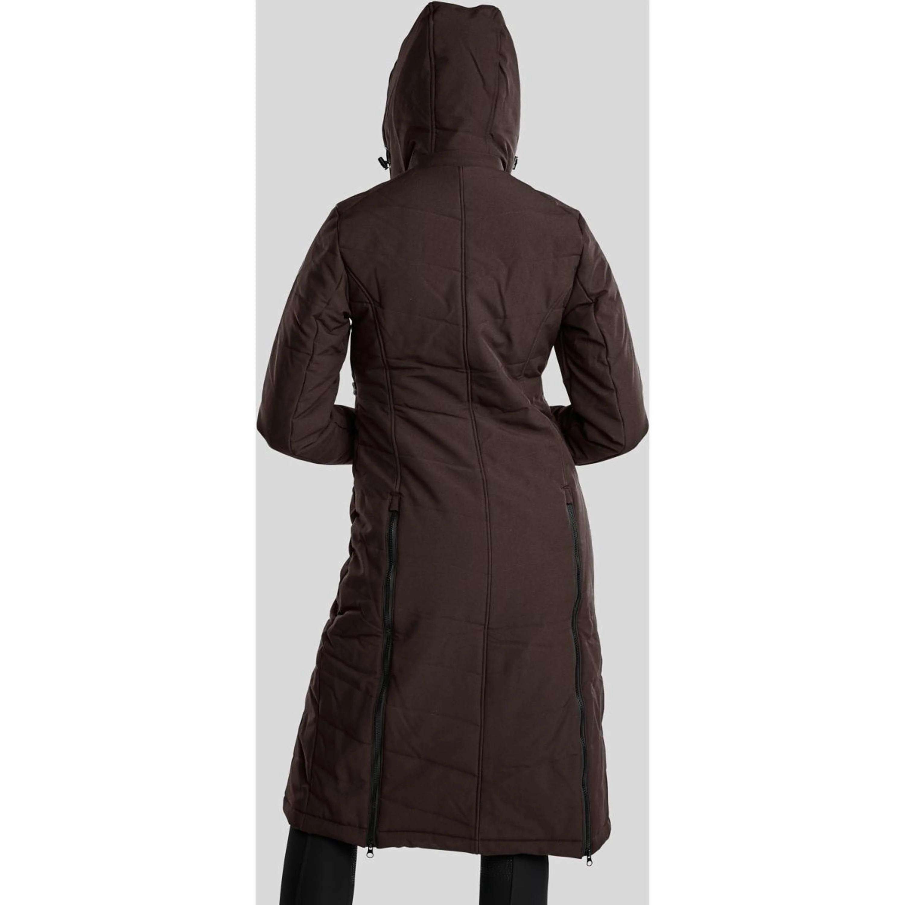 Montar Veste Dicte Long Marron - Image 2
