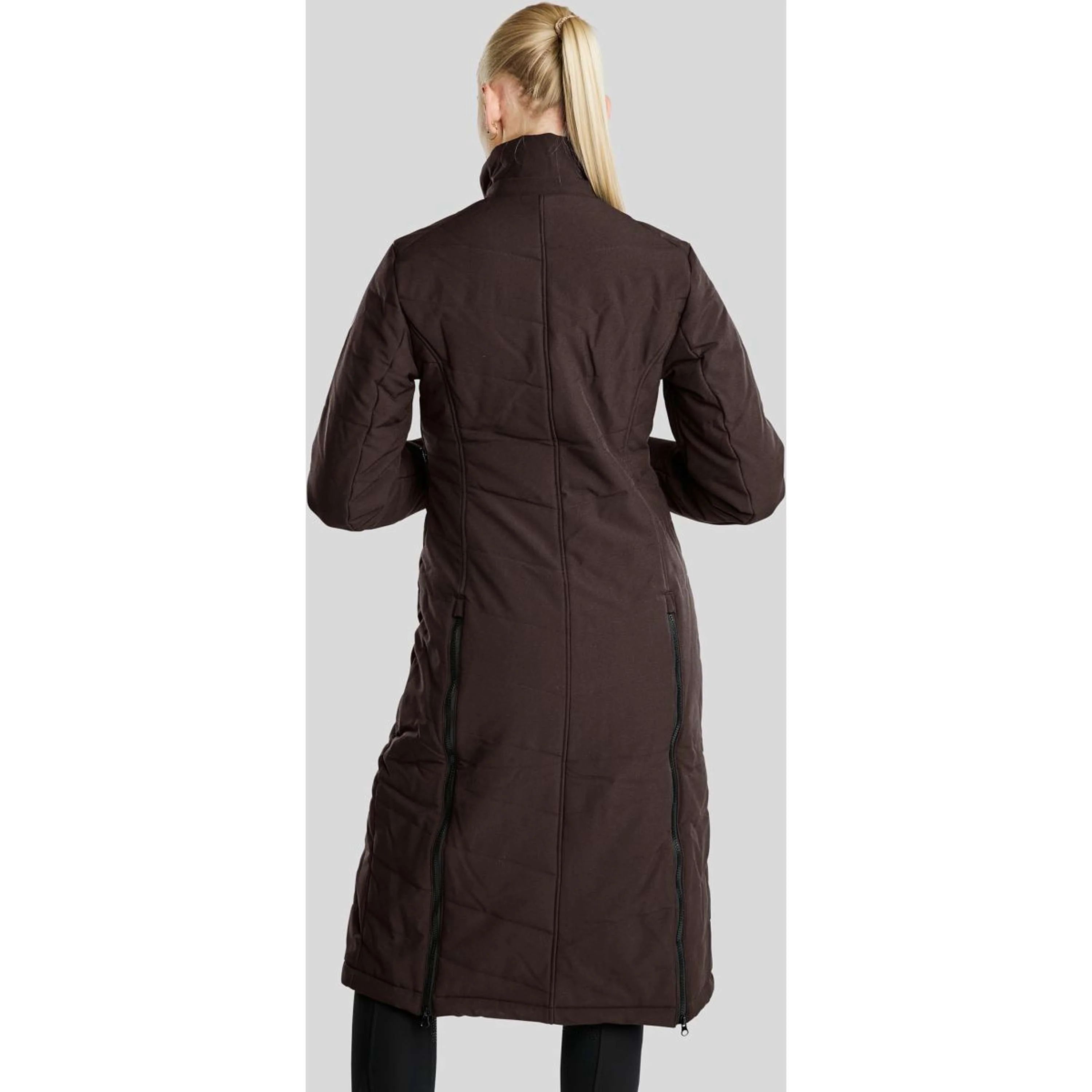 Montar Veste Dicte Long Marron - Image 3