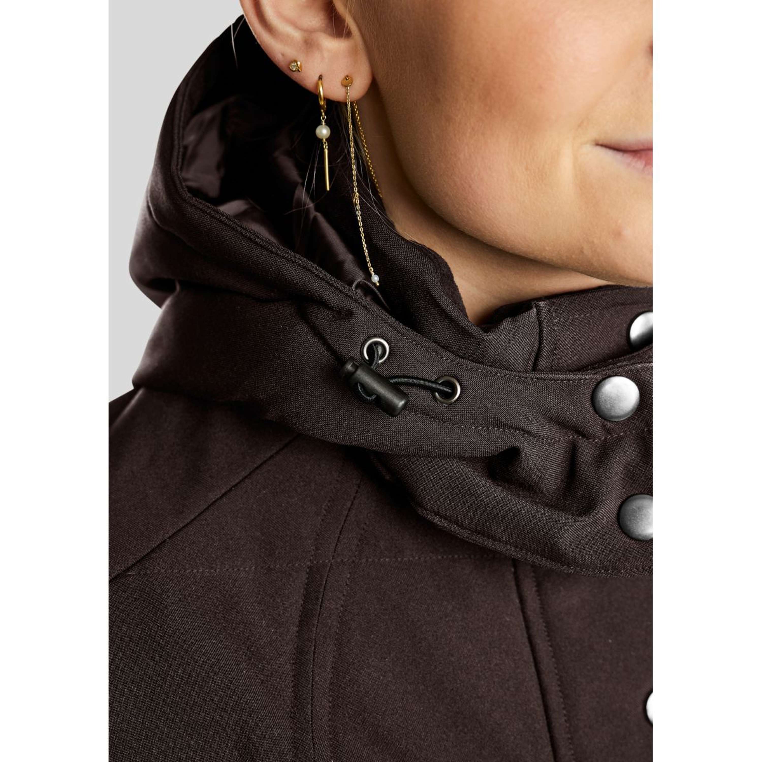 Montar Veste Dicte Long Marron - Image 6