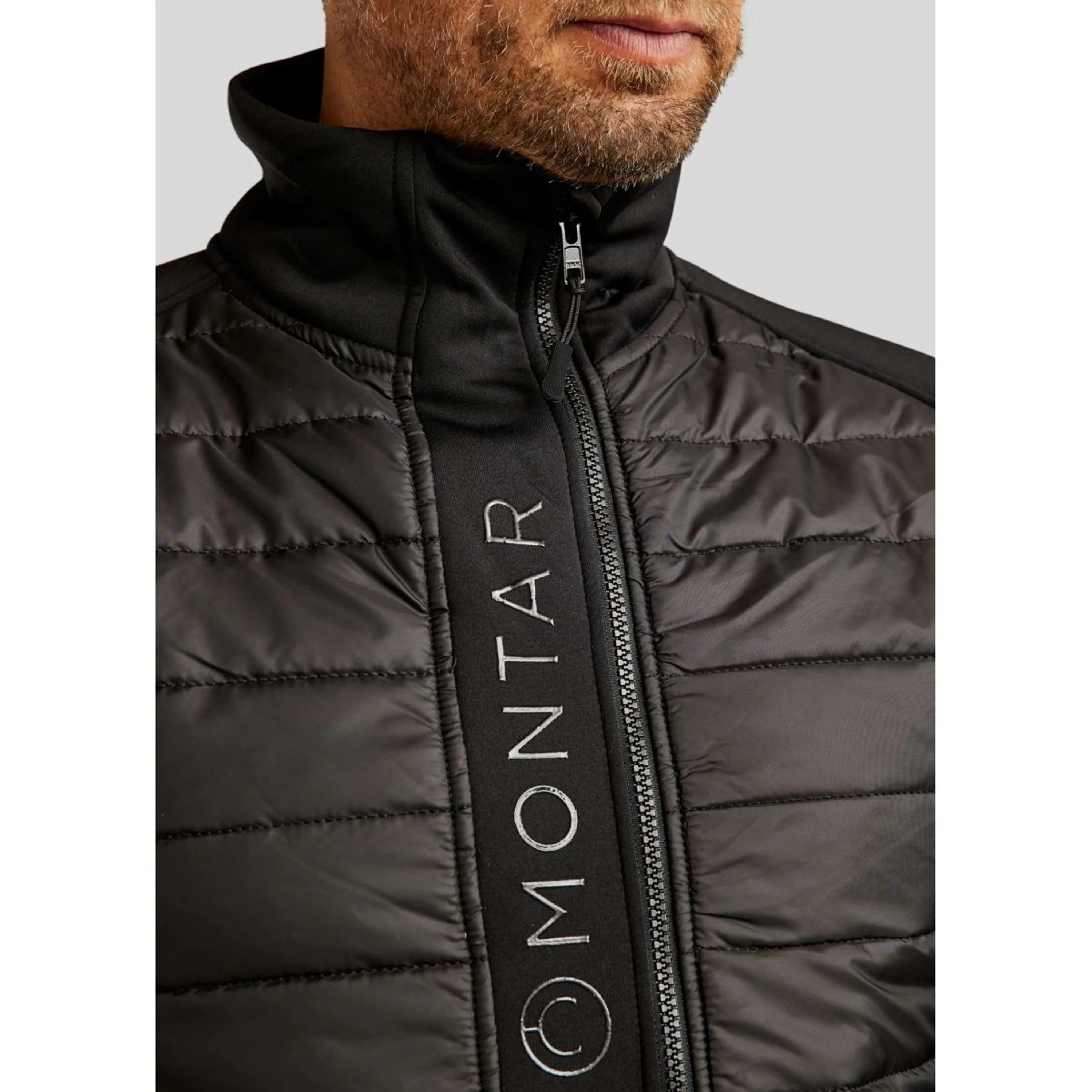 Montar Veste Emanuel Quilt Unisex Noir - Image 4
