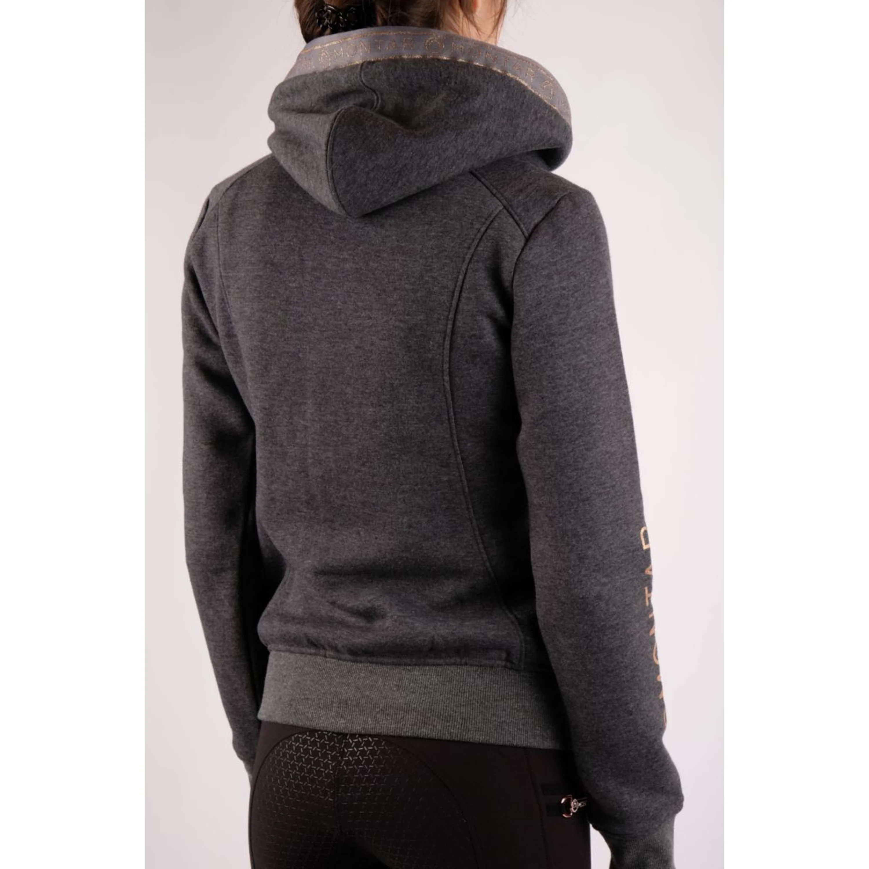 Montar Veste Macie Rosegold Logo Gris - Image 3