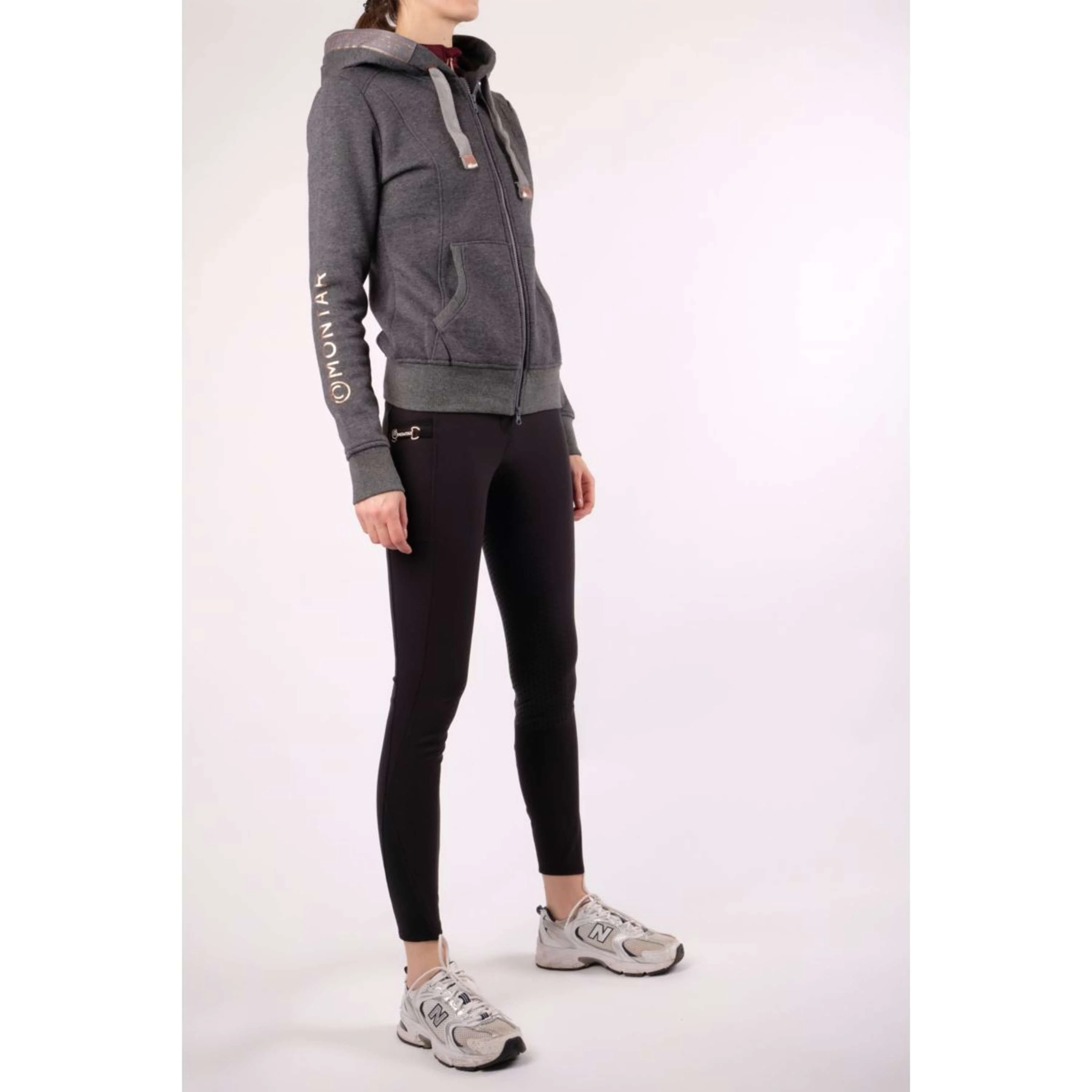 Montar Veste Macie Rosegold Logo Gris - Image 5