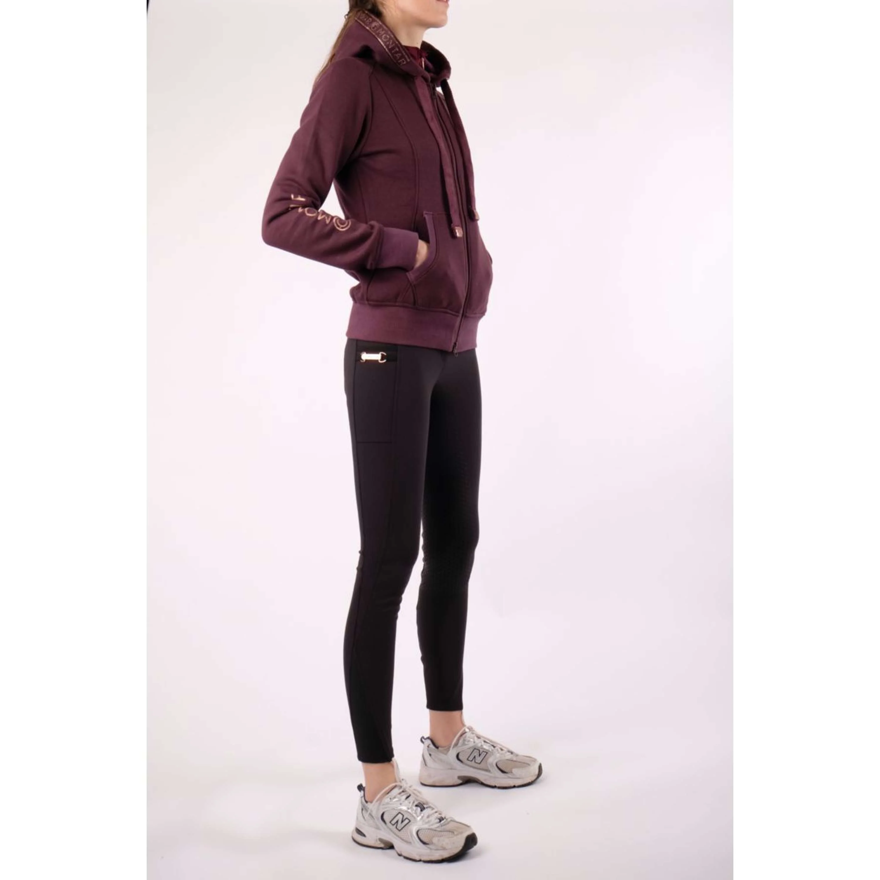 Montar Veste Macie Rosegold Logo Prune - Image 6