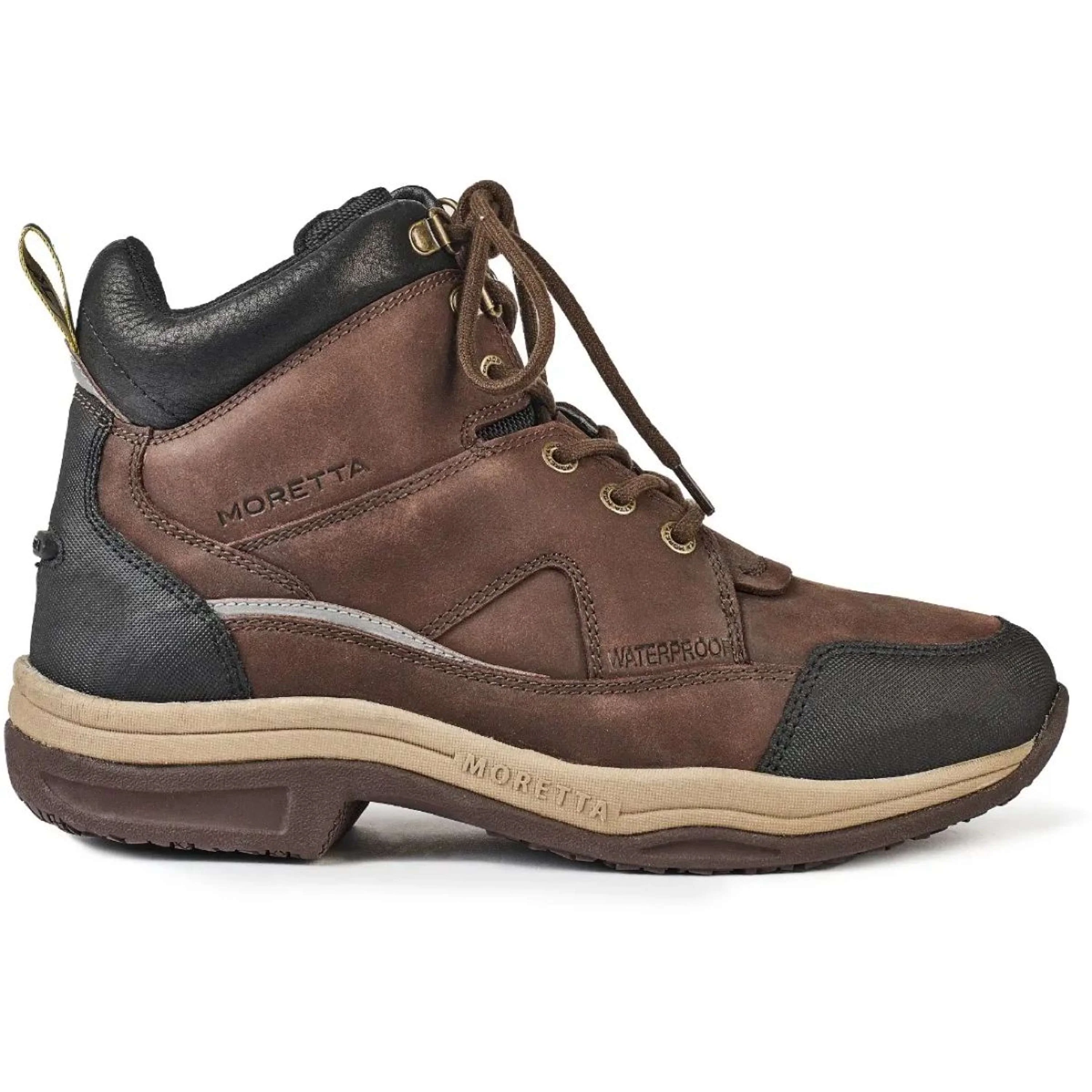 Moretta by Shires Chaussures d'Écurie Eleonora Xgrip Marron - Image 2