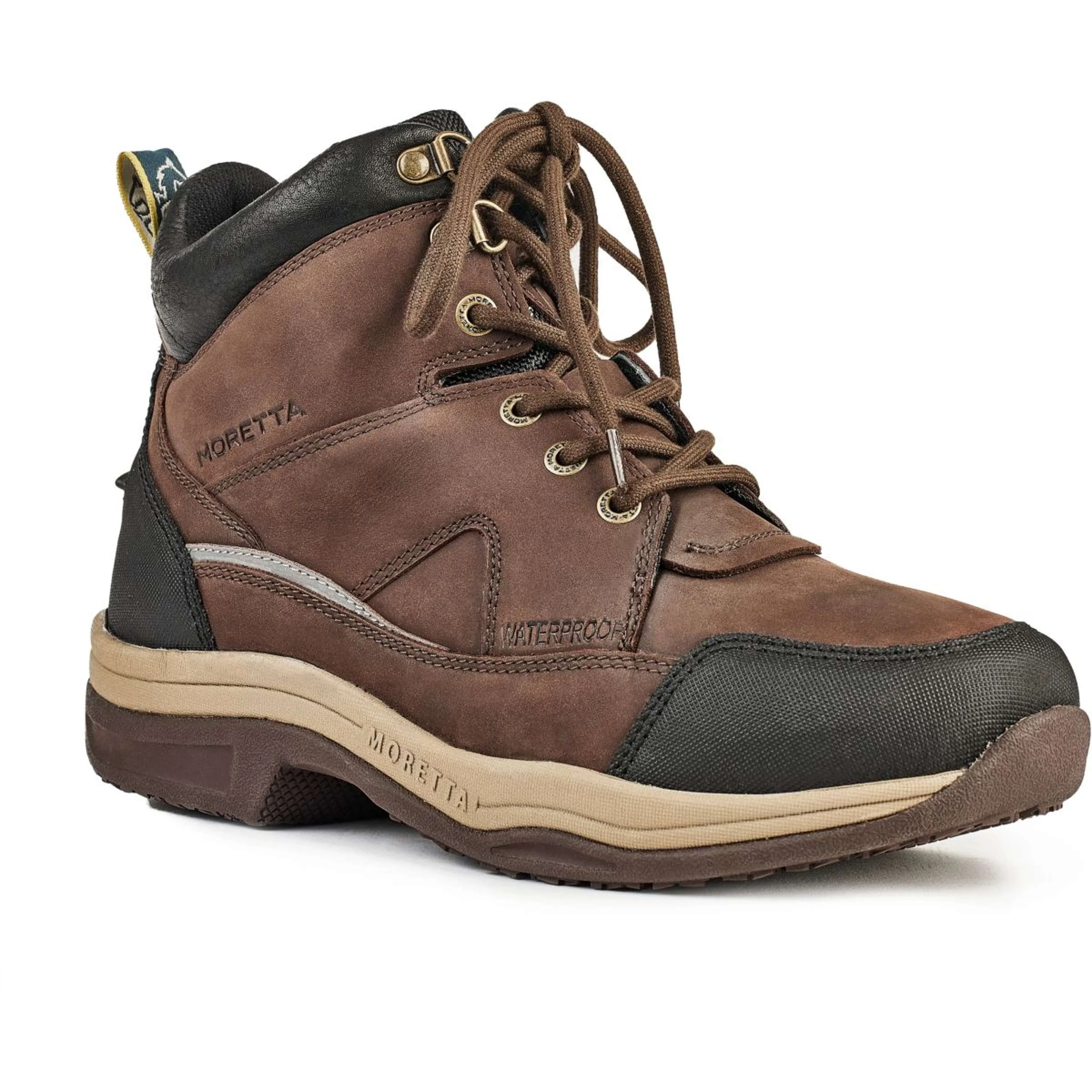 Moretta by Shires Chaussures d'Écurie Eleonora Xgrip Marron - Image 3