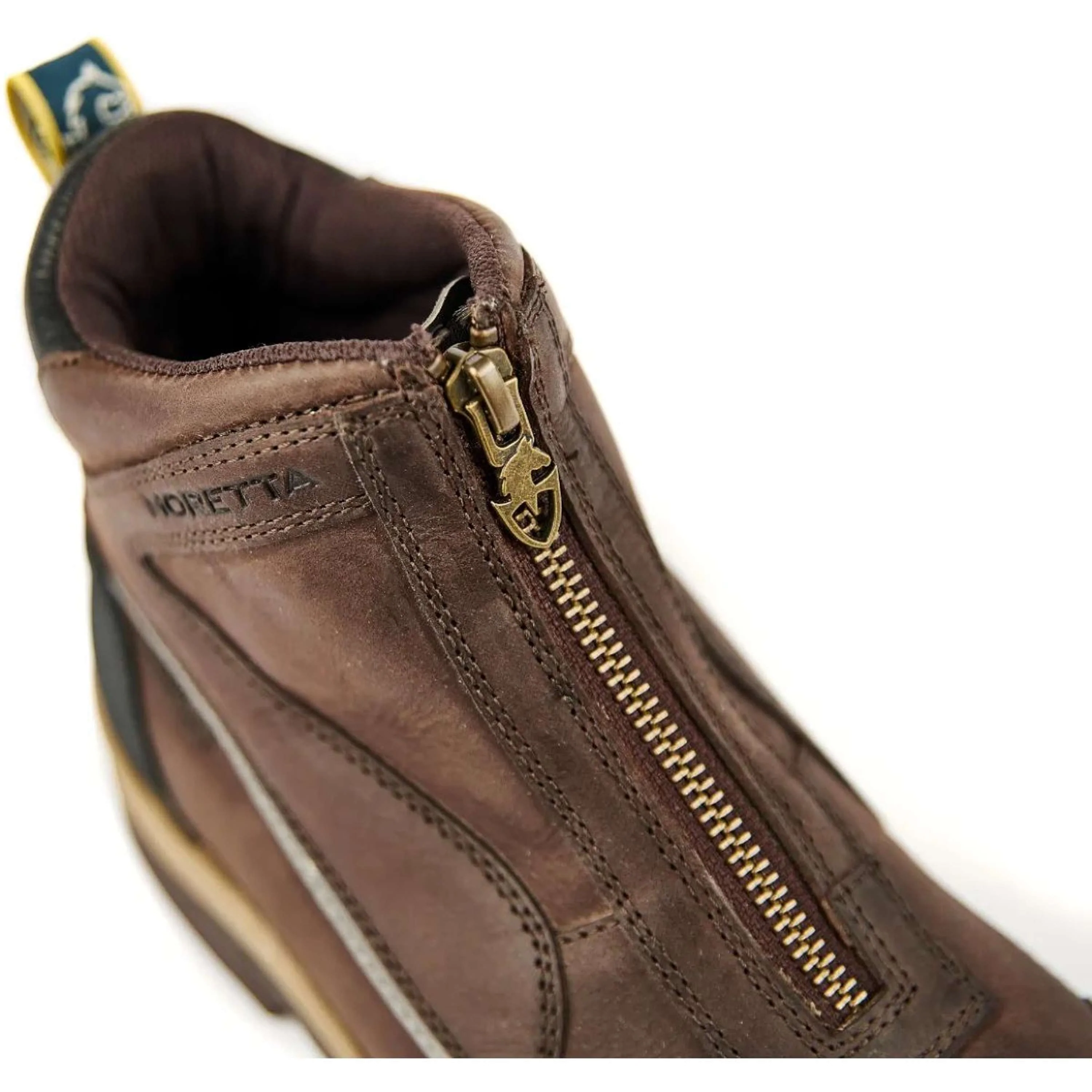 Moretta by Shires Chaussures d'Écurie Vittoria Xgrip Marron - Image 7