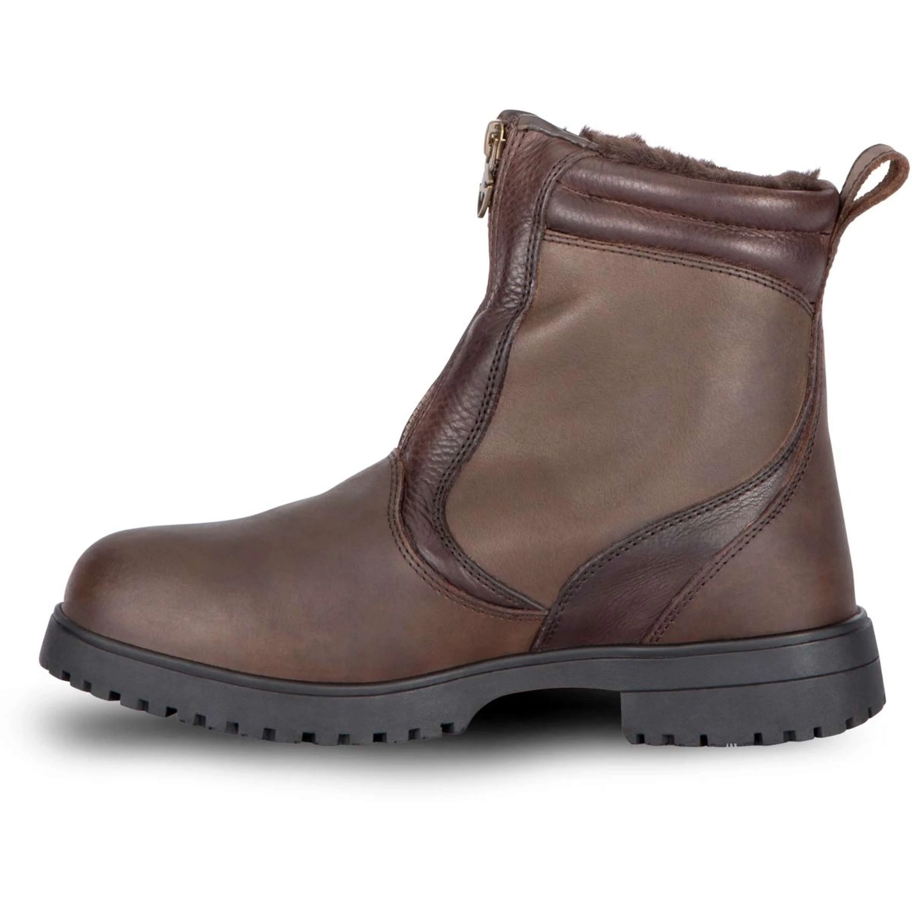 Moretta by Shires Jodhpurs Atri Zip Marron - Image 3