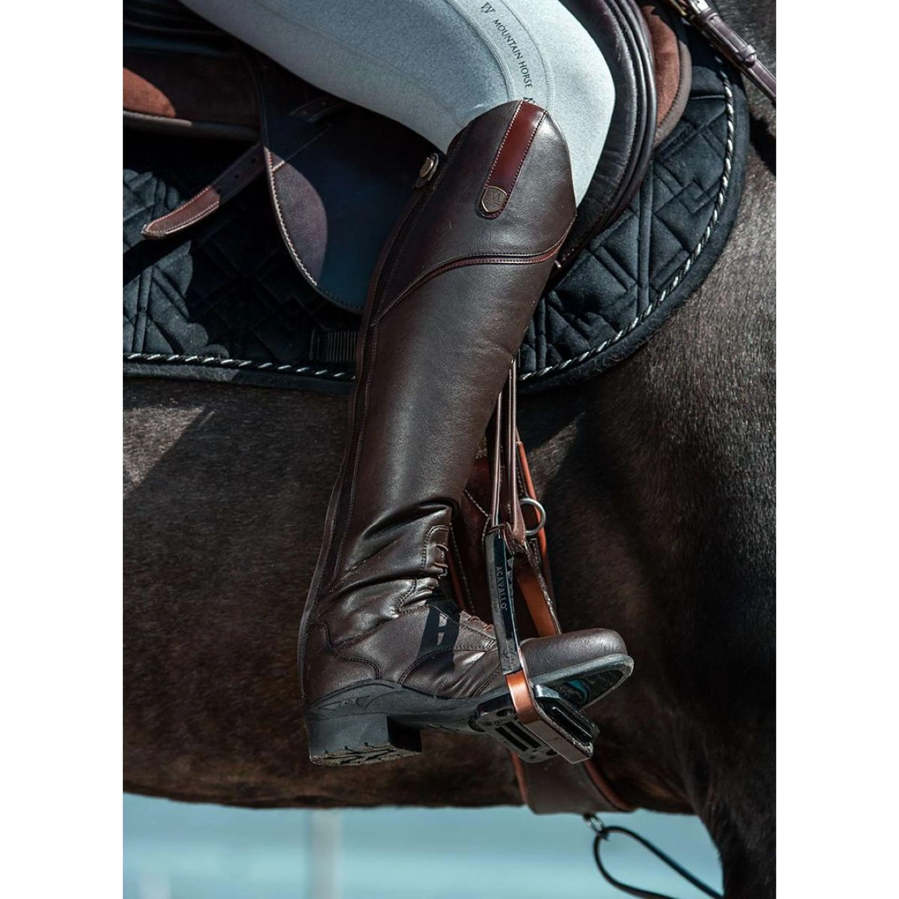Mountain Horse Bottes d'Équitation Veganza Marron - Image 2
