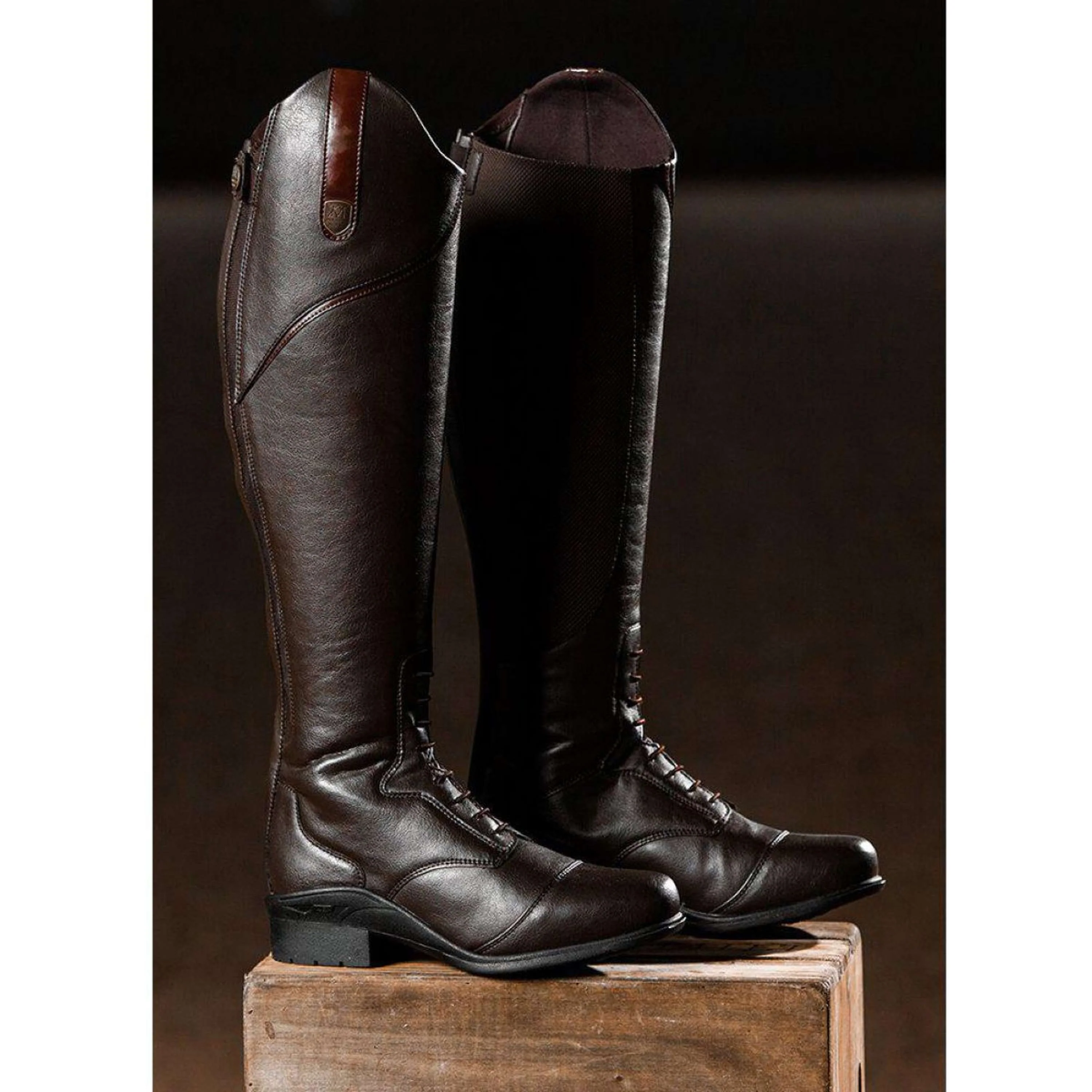 Mountain Horse Bottes d'Équitation Veganza Marron - Image 3