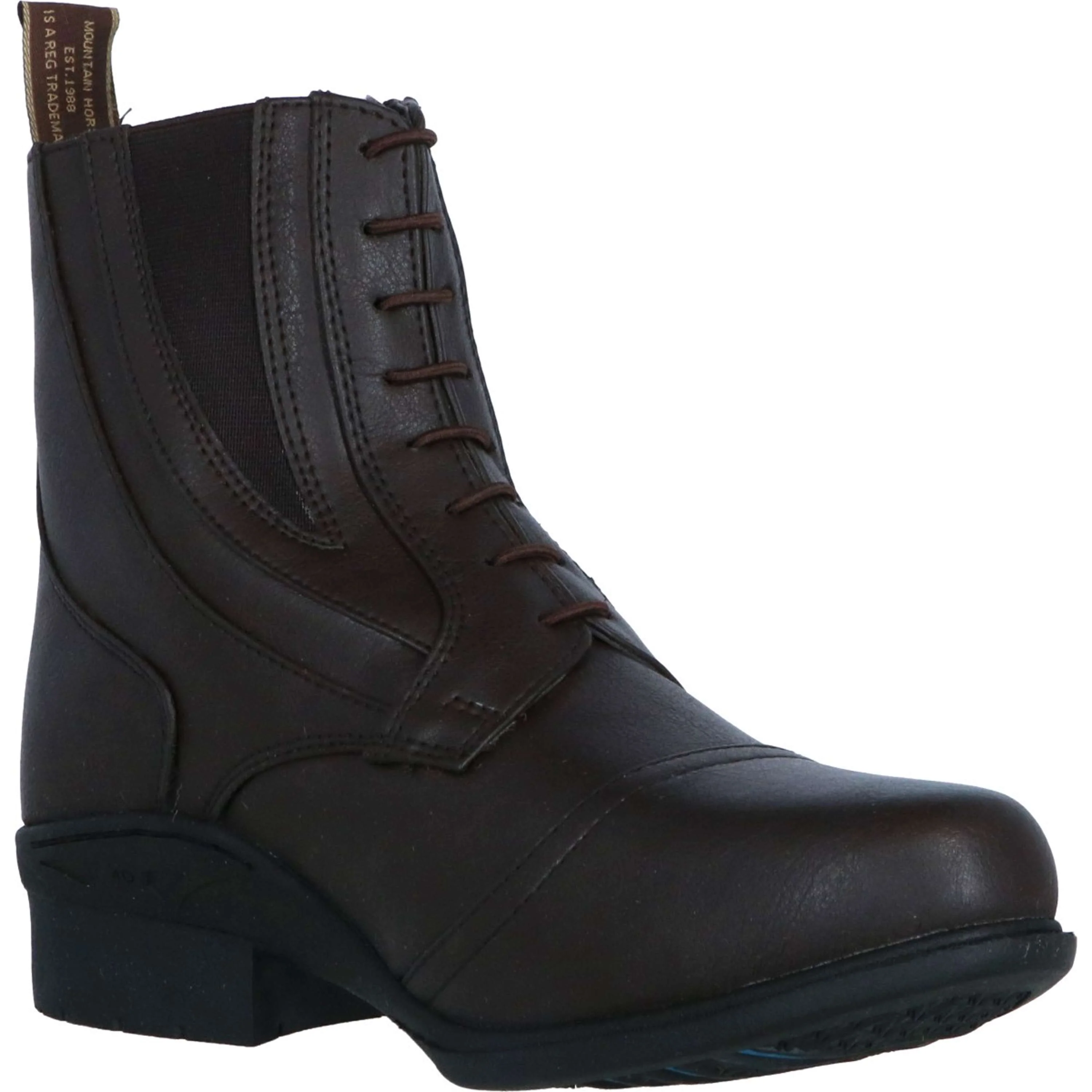 Mountain Horse Jodhpurs Veganza Side Zip Paddock Marron - Image 7