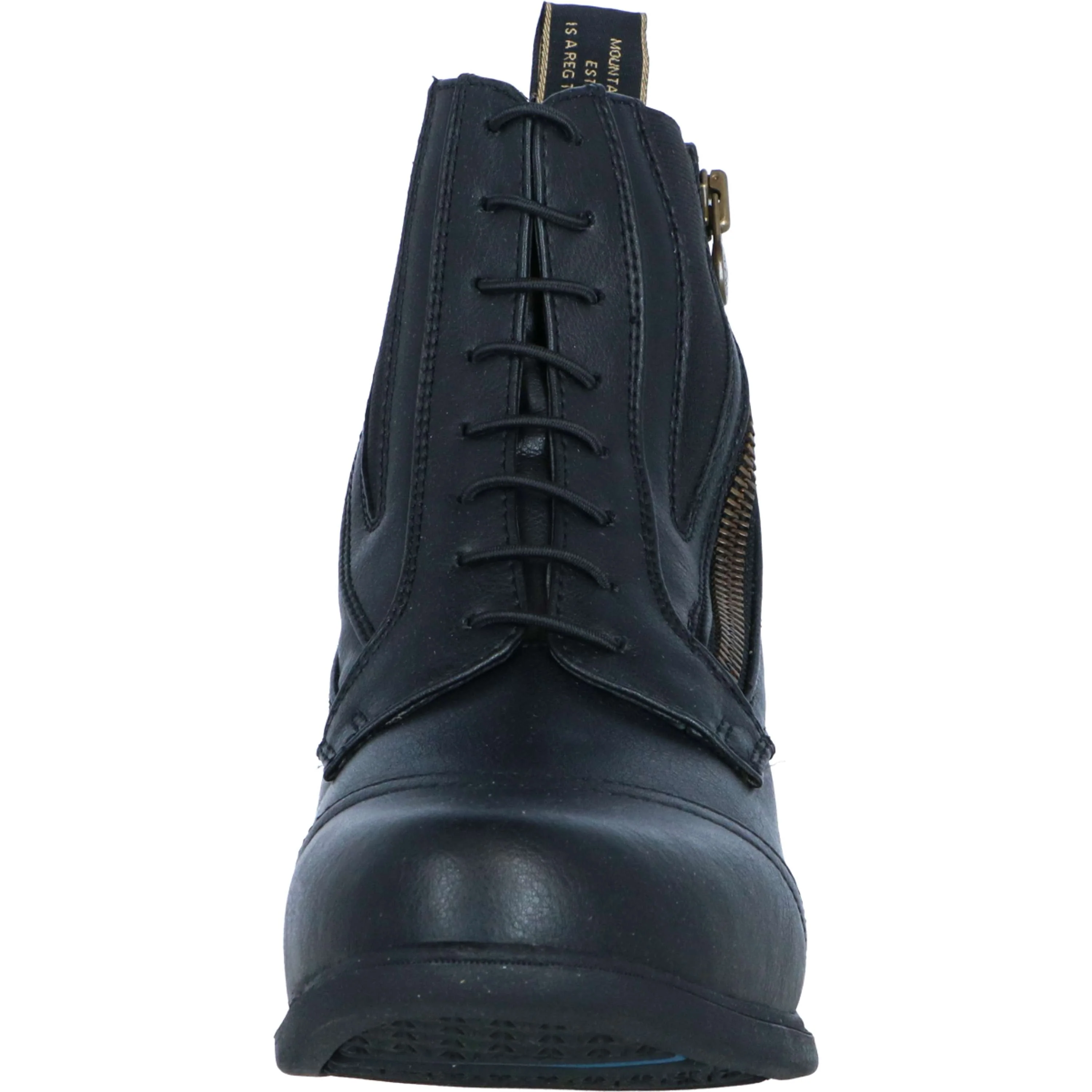Mountain Horse Jodhpurs Veganza Side Zip Paddock Noir - Image 8