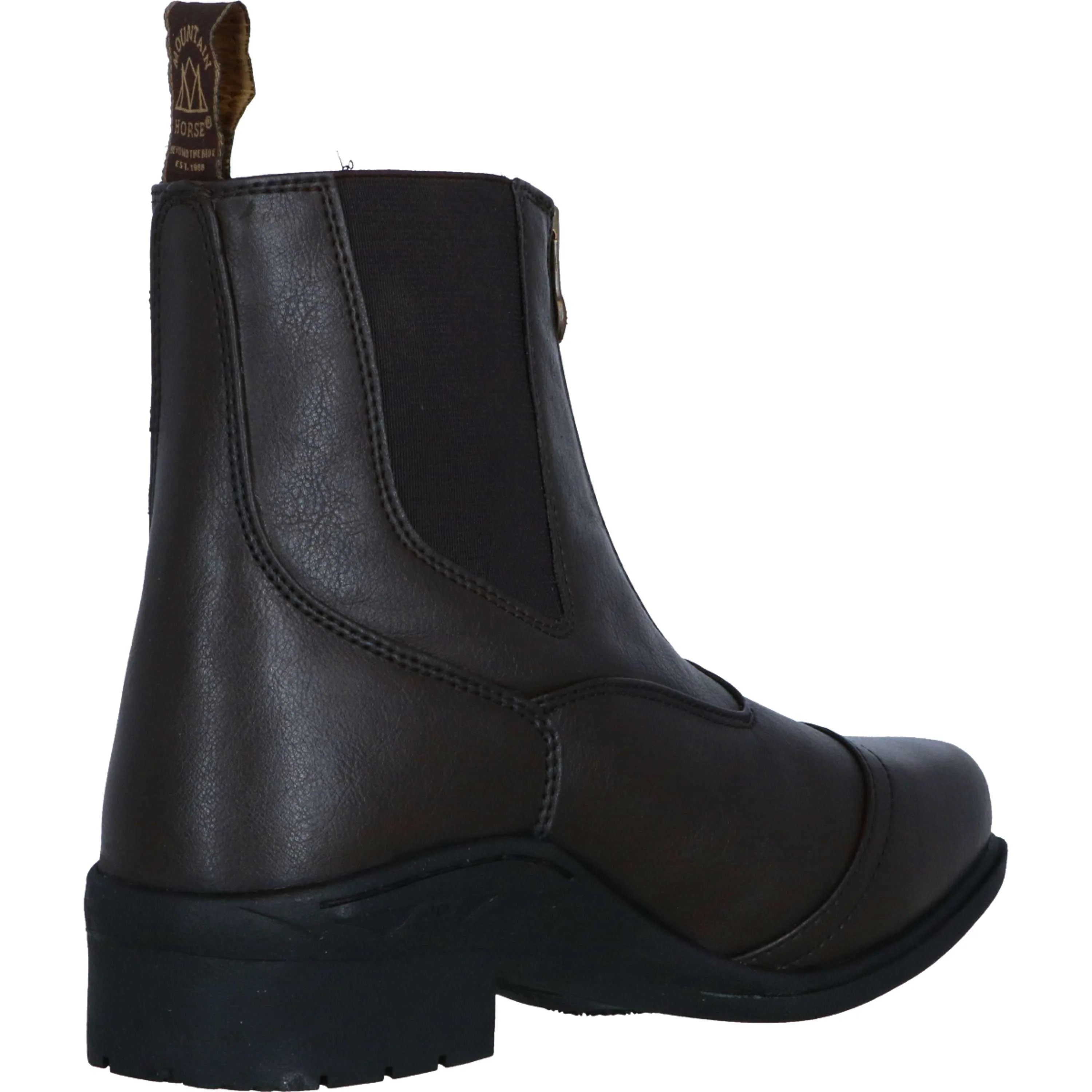 Mountain Horse Jodhpurs Veganza Zip Paddock Marron - Image 5
