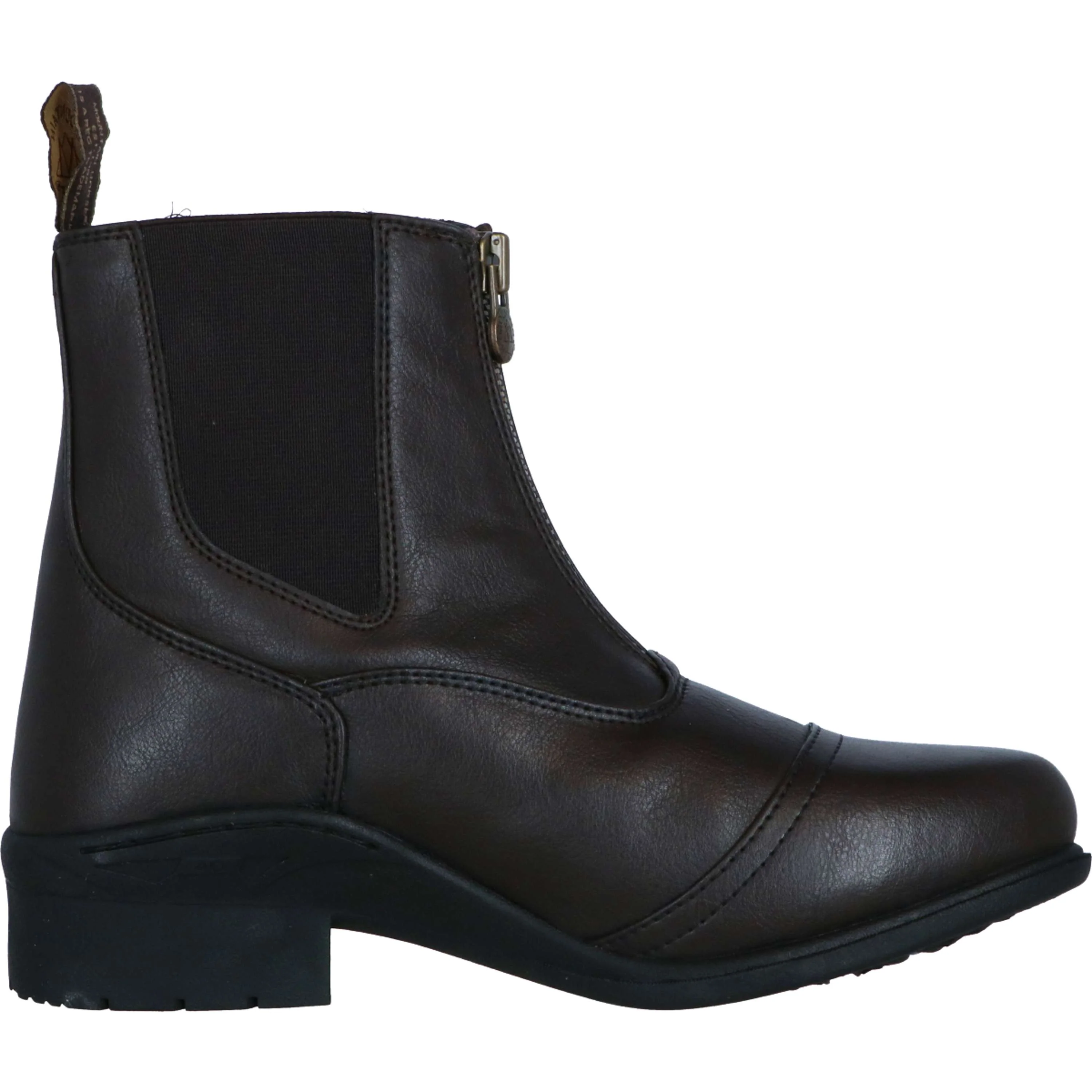 Mountain Horse Jodhpurs Veganza Zip Paddock Marron - Image 6