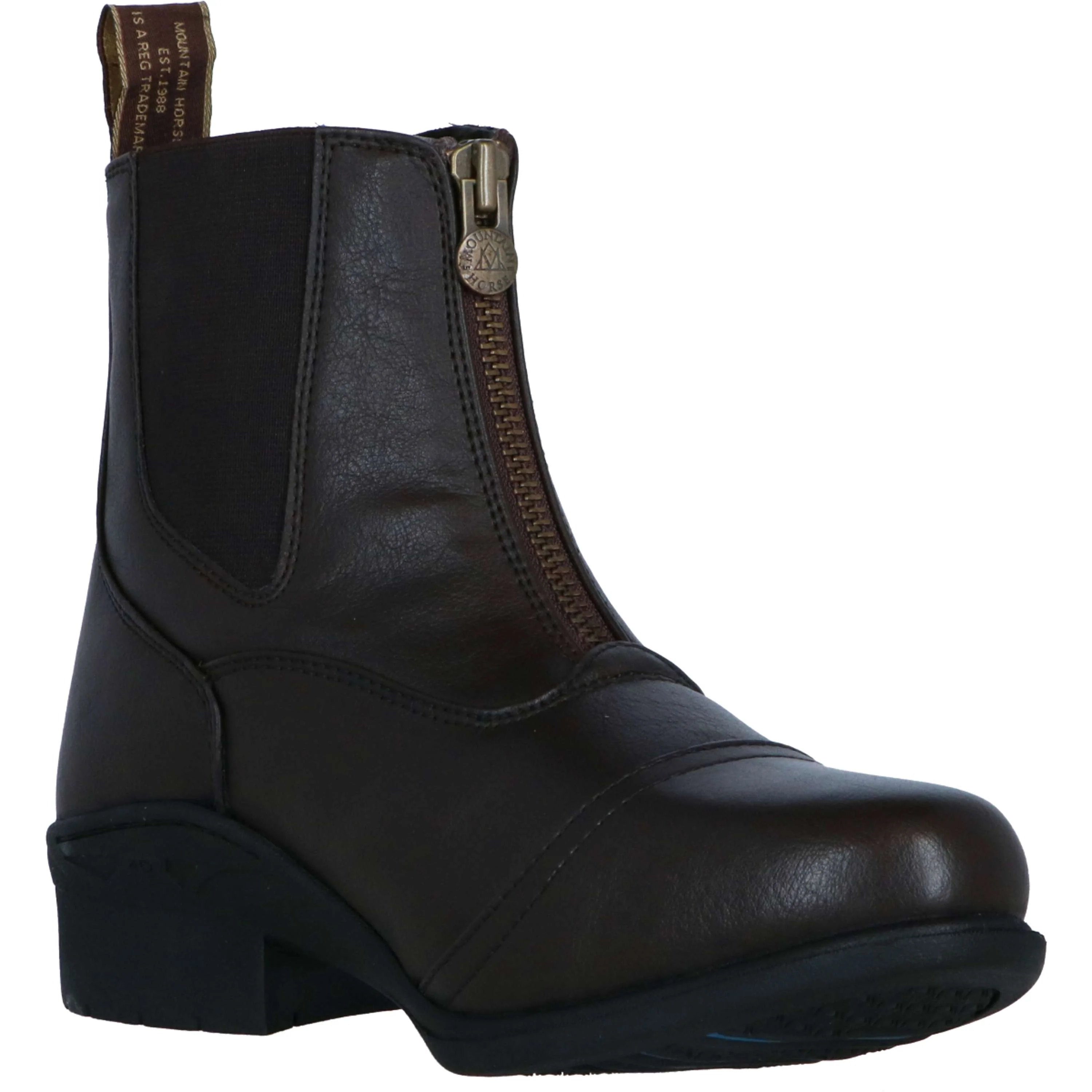 Mountain Horse Jodhpurs Veganza Zip Paddock Marron - Image 7