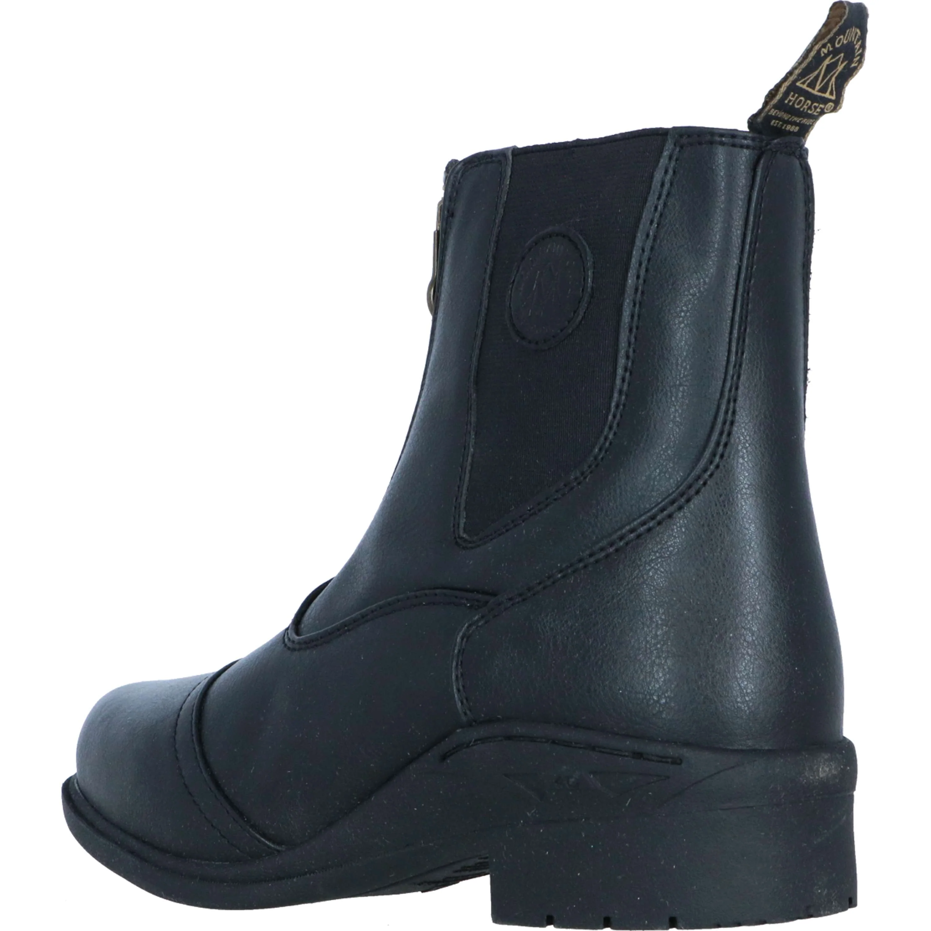 Mountain Horse Jodhpurs Veganza Zip Paddock Noir - Image 3