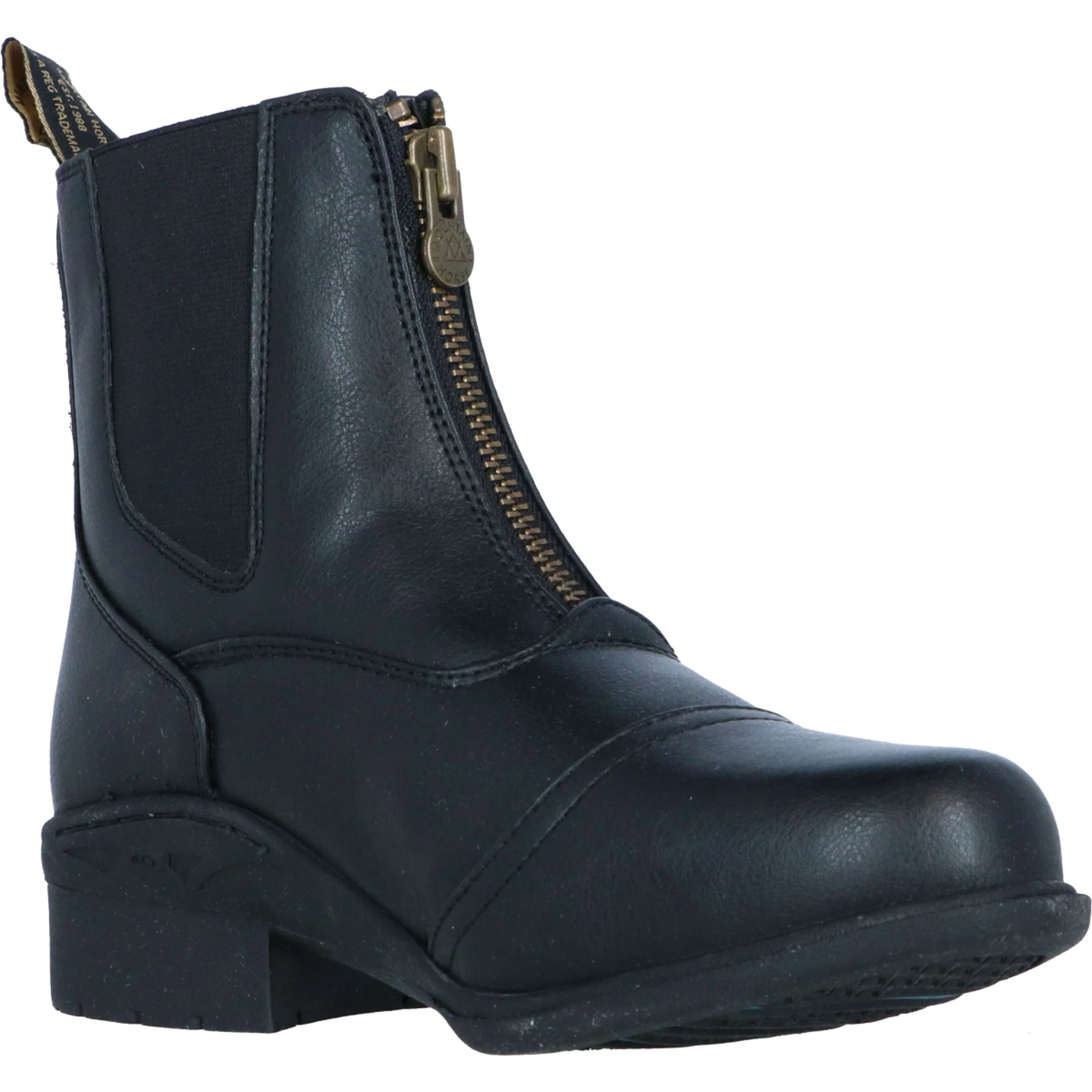 Mountain Horse Jodhpurs Veganza Zip Paddock Noir - Image 7