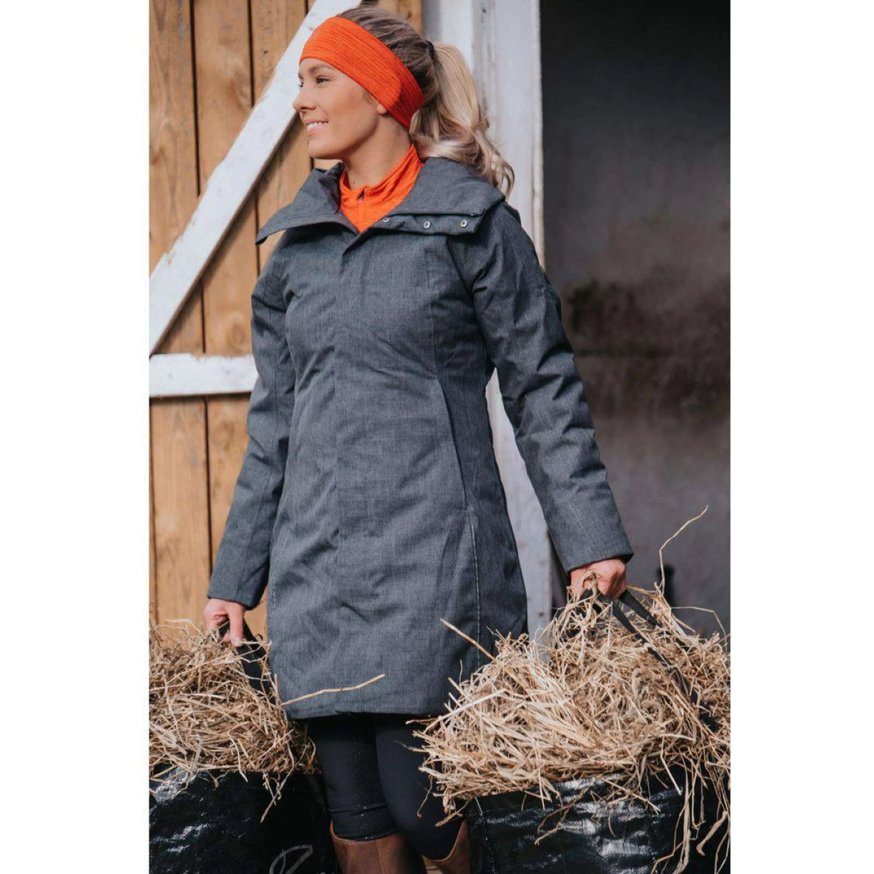 Mountain Horse Parka Alicia Femmes Gris Mélangé - Image 2
