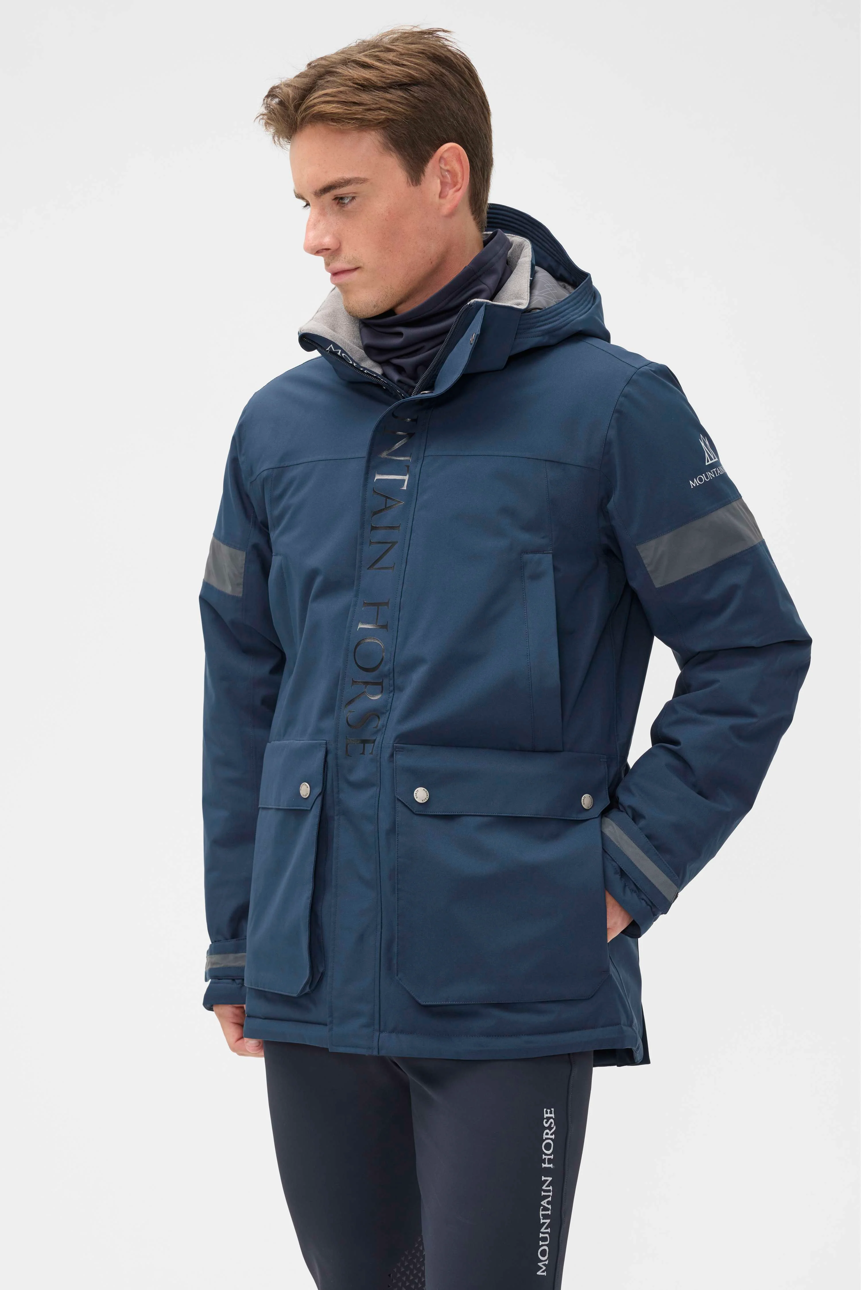 Mountain Horse Parka Courte Galaxy Marin - Image 2
