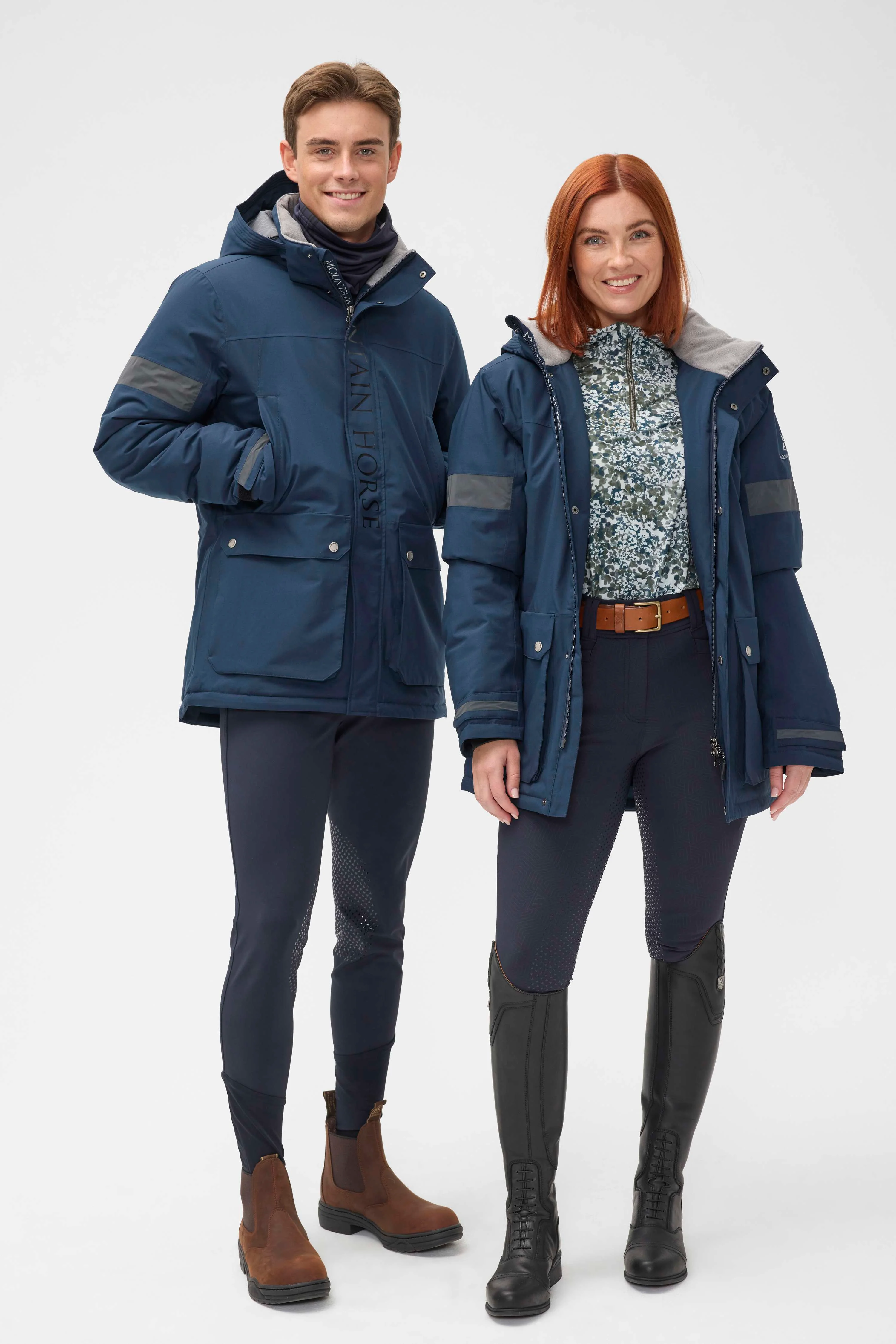 Mountain Horse Parka Courte Galaxy Marin - Image 3