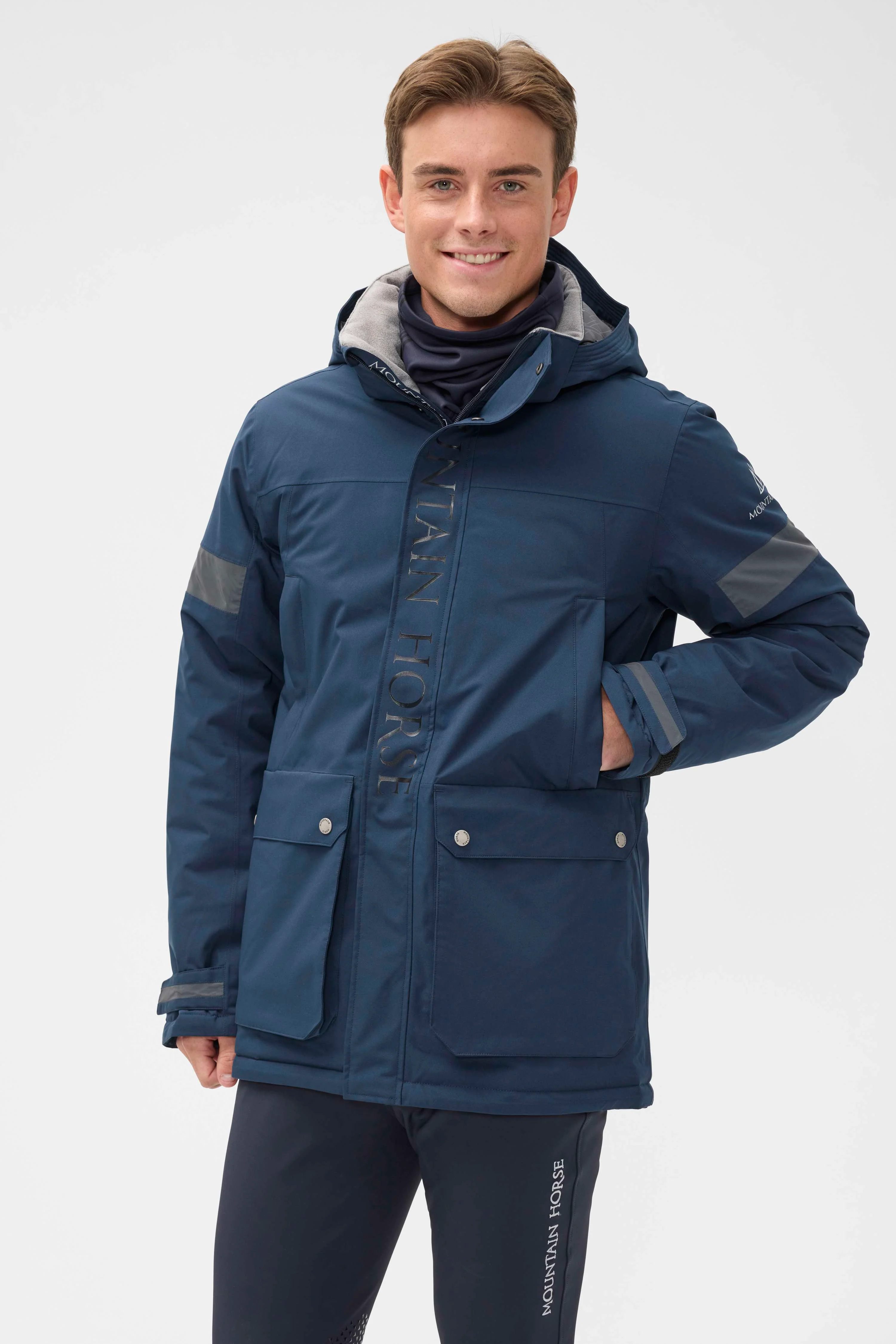 Mountain Horse Parka Courte Galaxy Marin - Image 4