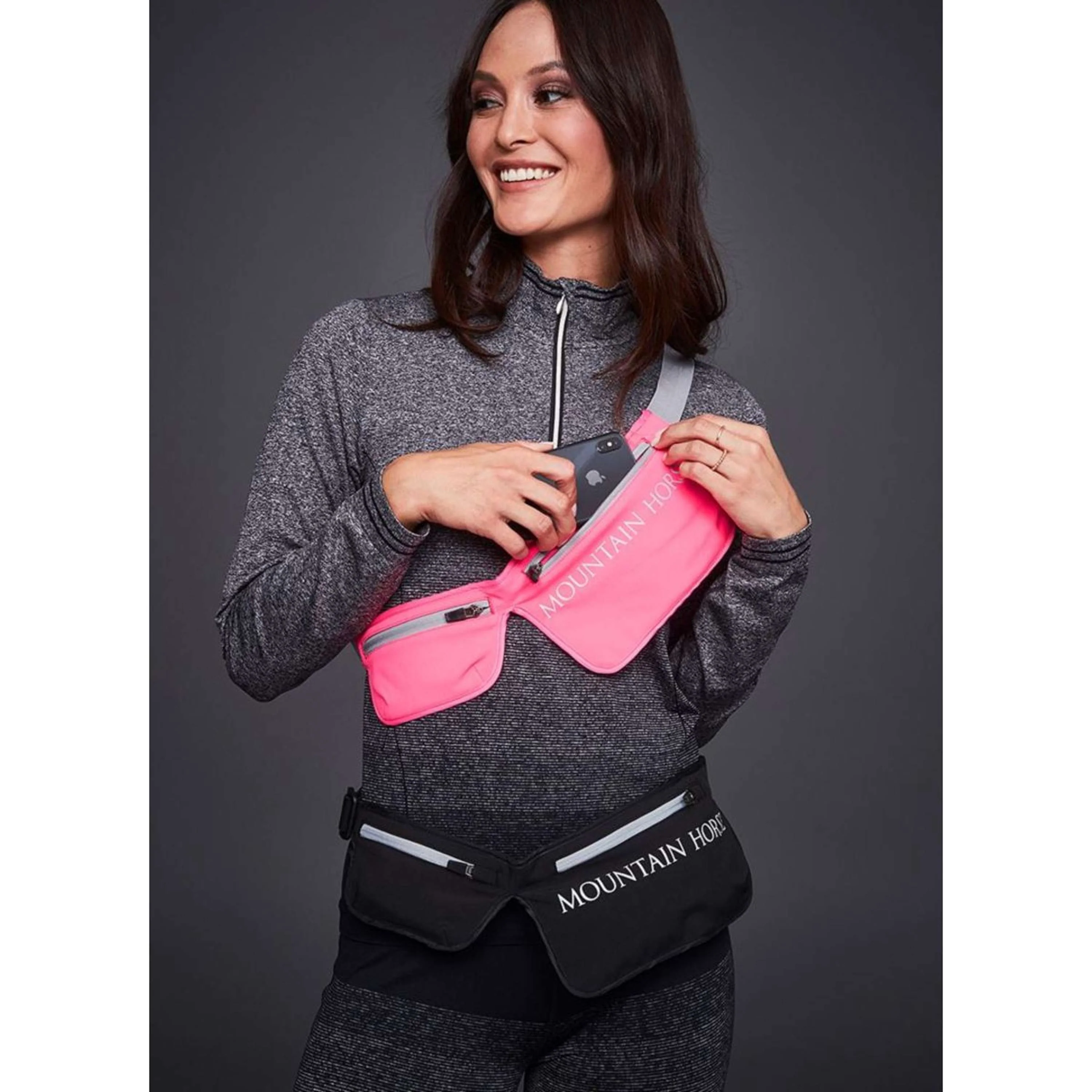 Mountain Horse Sac Banane Double Rose - Image 2