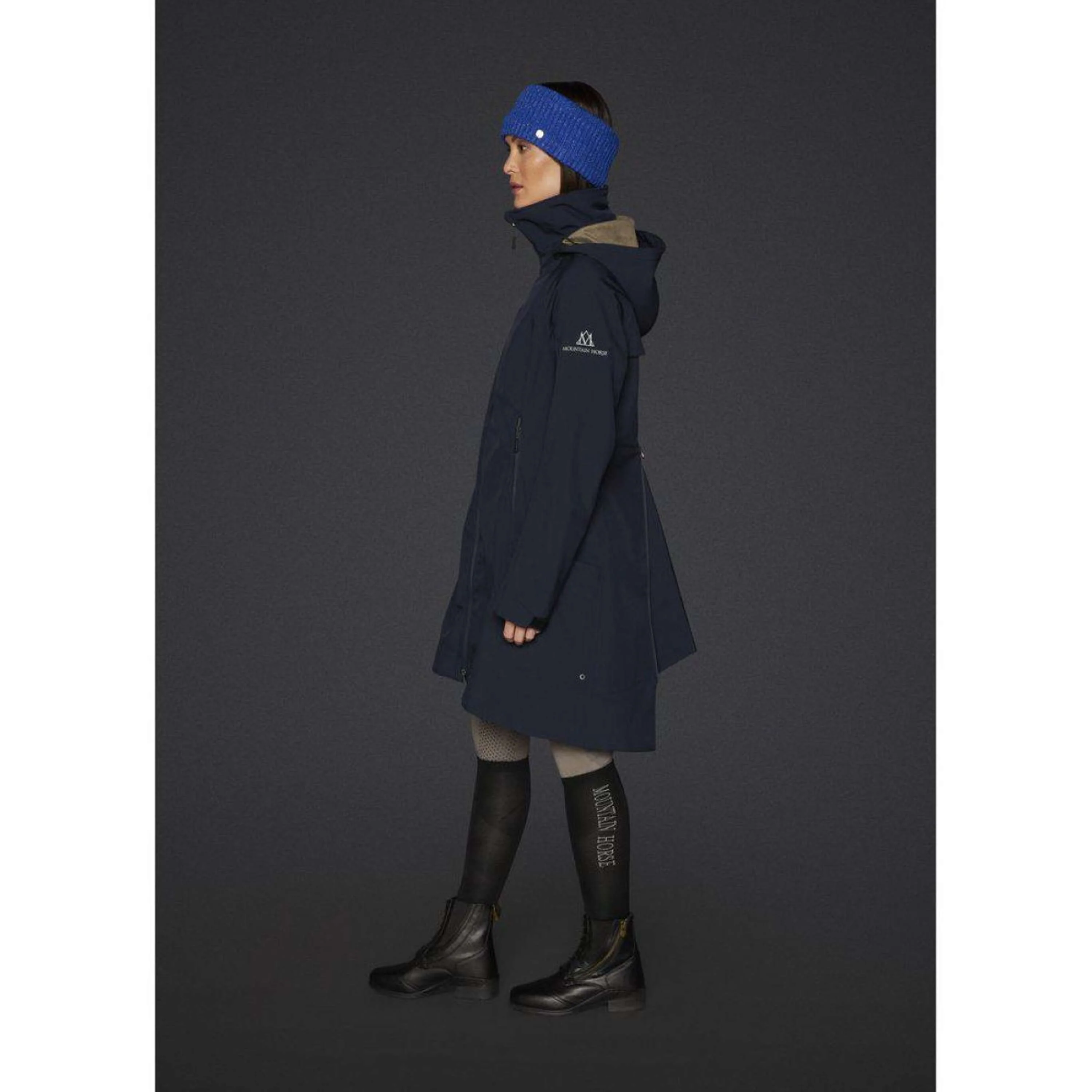 Mountain Horse Veste Stella Softshell Long Marin - Image 2